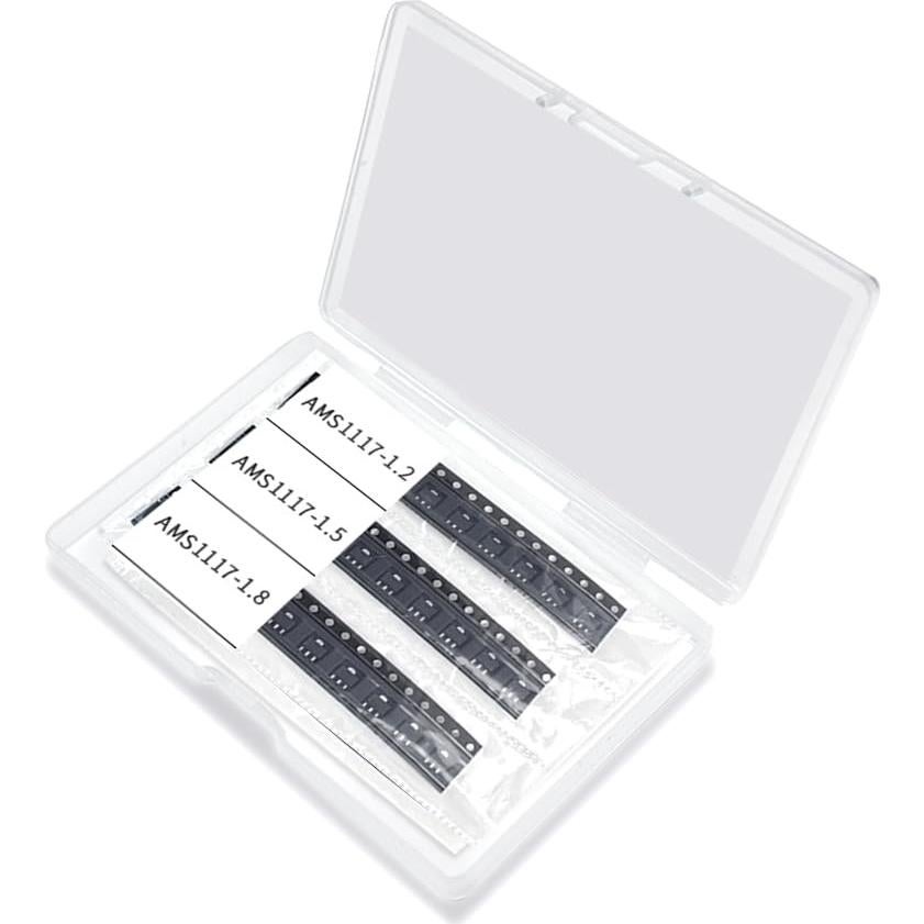Kits Reguladores Voltaje SMD AMS1117 7 Valores 70 Pcs