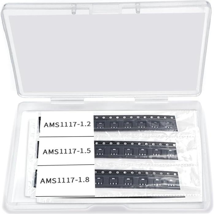 Kits Reguladores Voltaje SMD AMS1117 7 Valores 70 Pcs