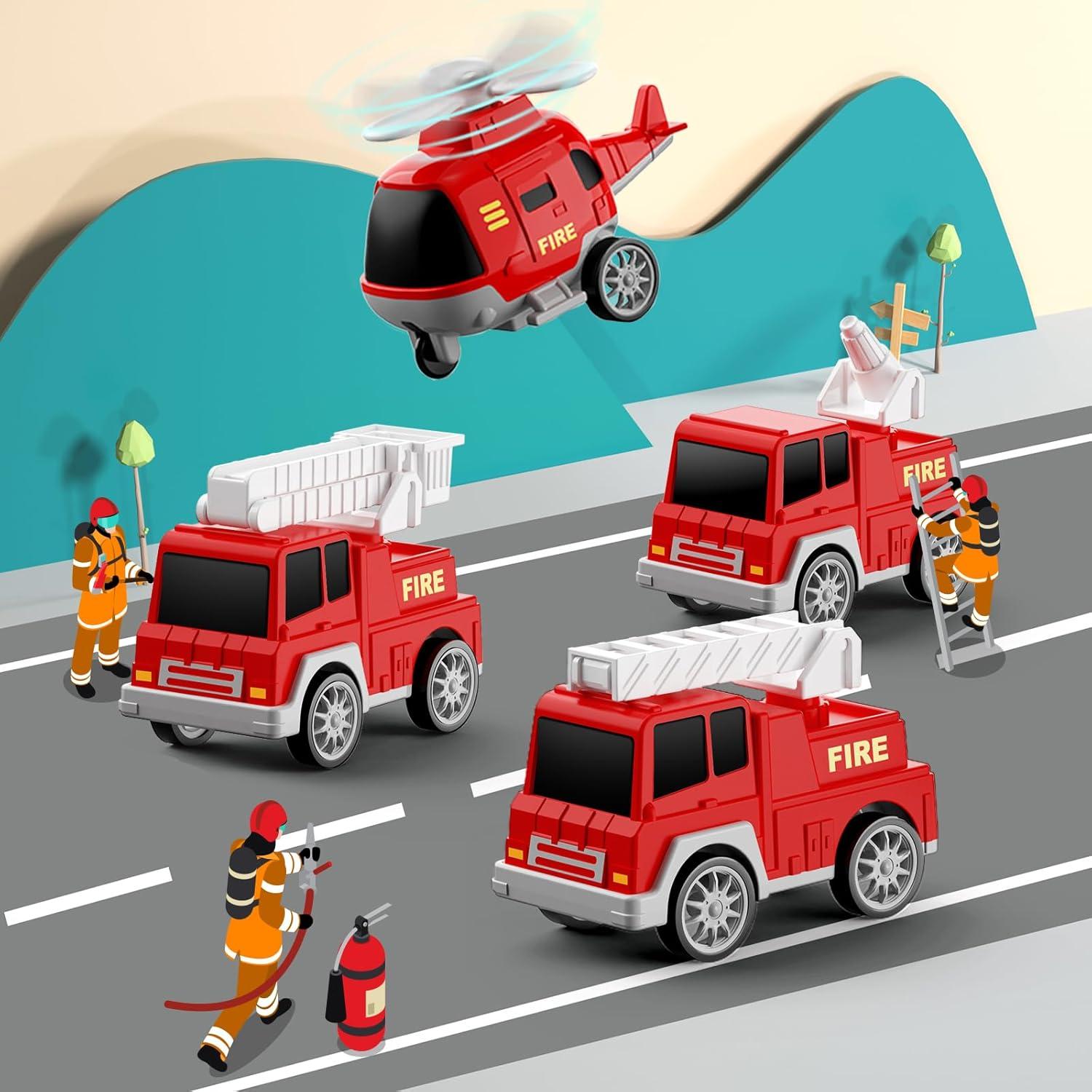 Camión de Bomberos 5 en 1 FunMission para Niños 3 a 9 Años