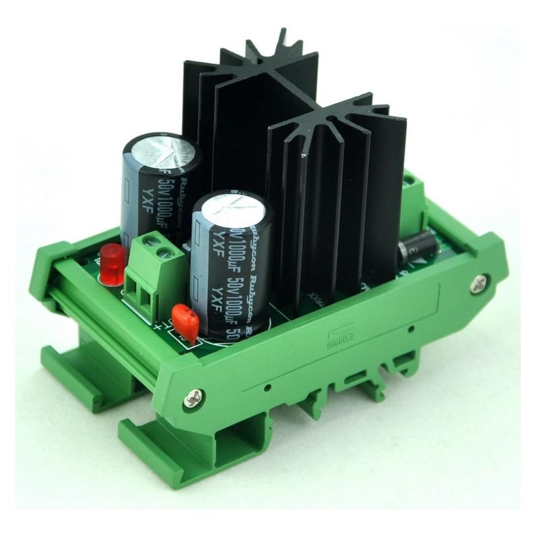 Módulo Regulador de Voltaje Ajustable LM317 1.25-37V DC DIN