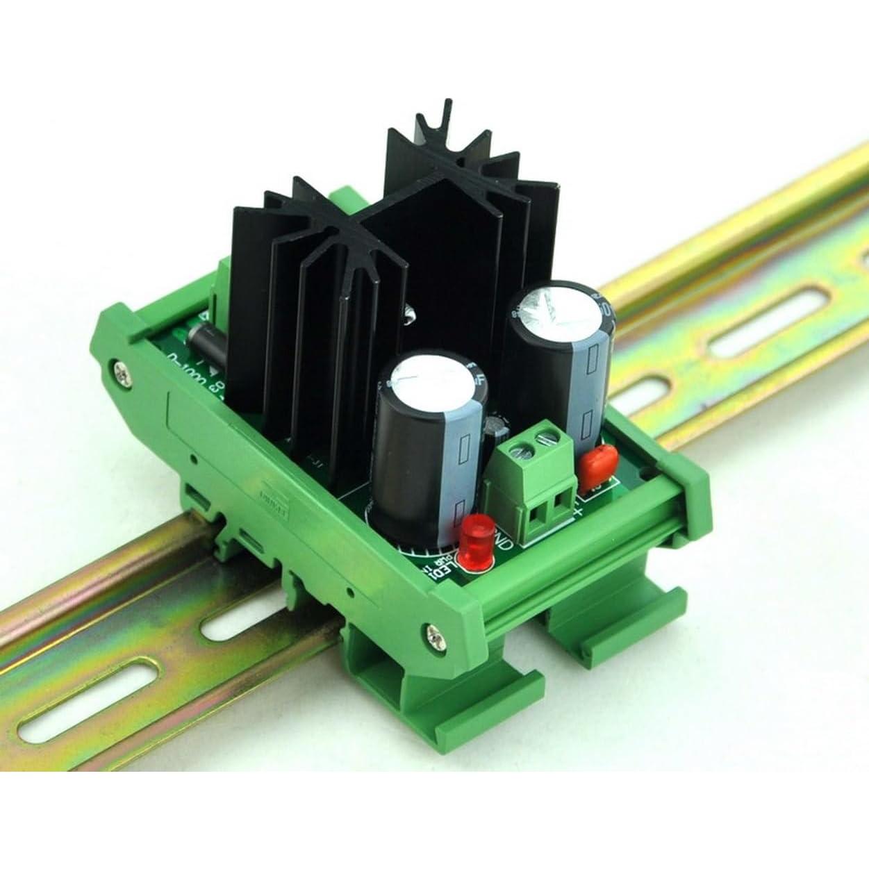 Módulo Regulador de Voltaje Ajustable LM317 1.25-37V DC DIN