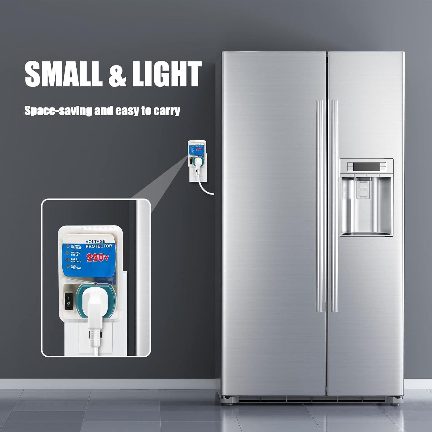 Protector de Sobretensión BSEED 220V Ajustable 4400W 2 Paquete