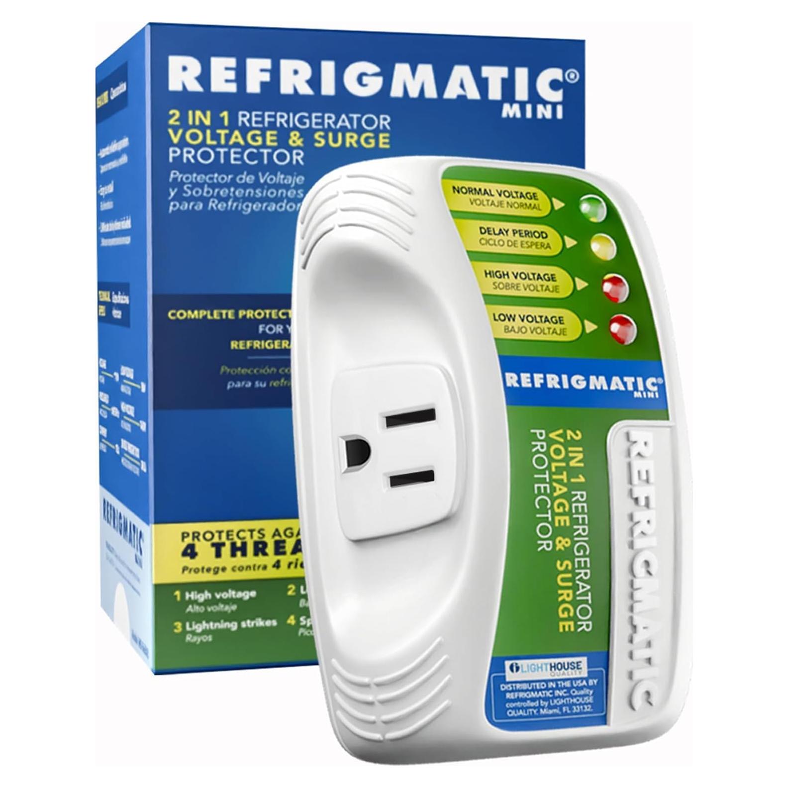 Protector de Voltaje Refrigmatic WS-36300 para Refrigeradores 27 pies³