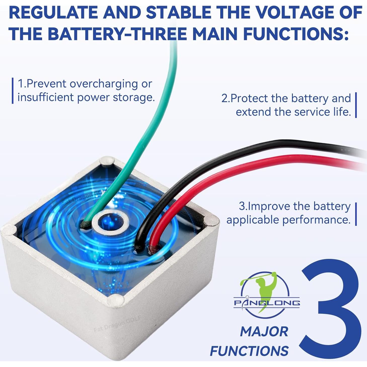 Regulador de Voltaje Panglong EZGO TXT 1994 en adelante