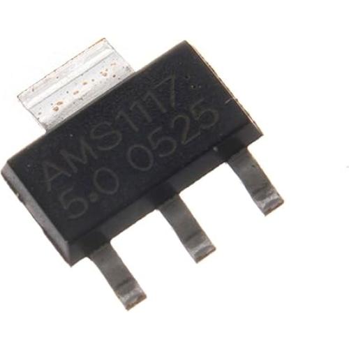 10 Reguladores de Voltaje AMS1117-5.0V 5V 1A SOT223