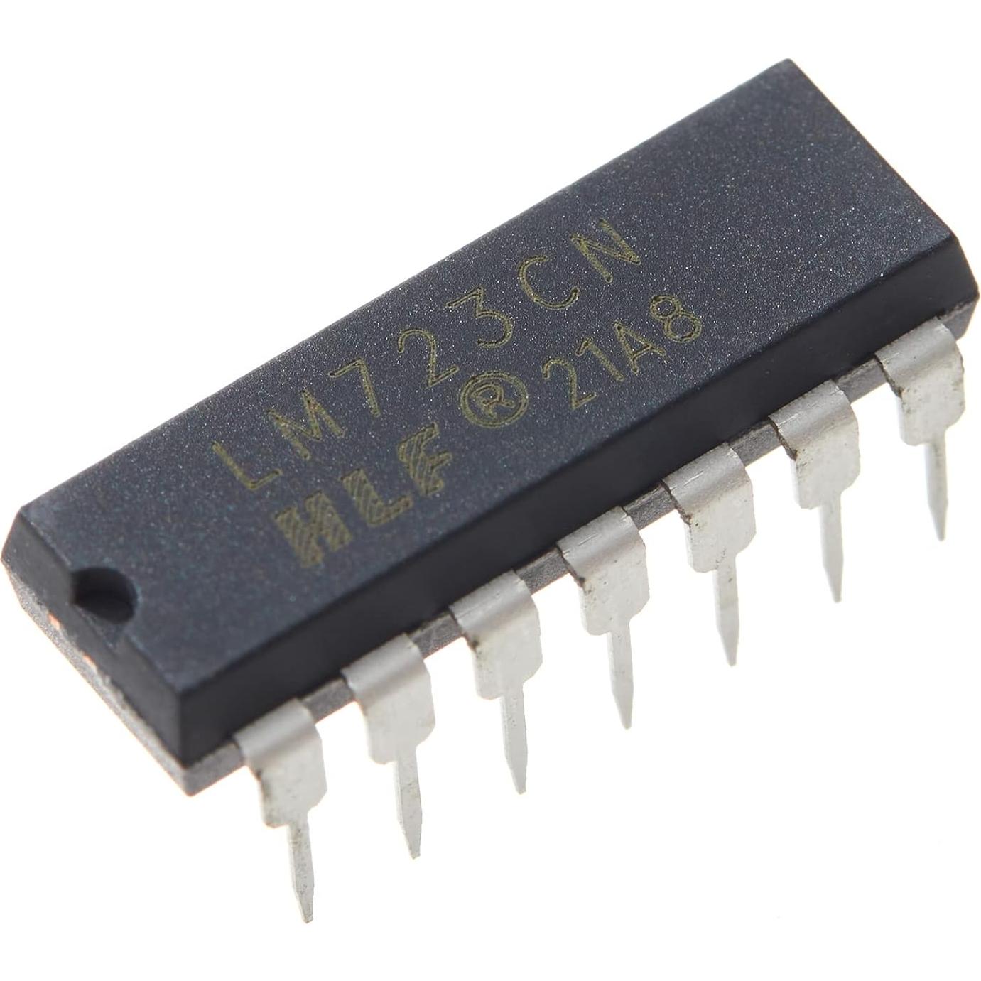 Regulador de Voltaje LM723CN Horinker 5 Piezas 2V a 37V