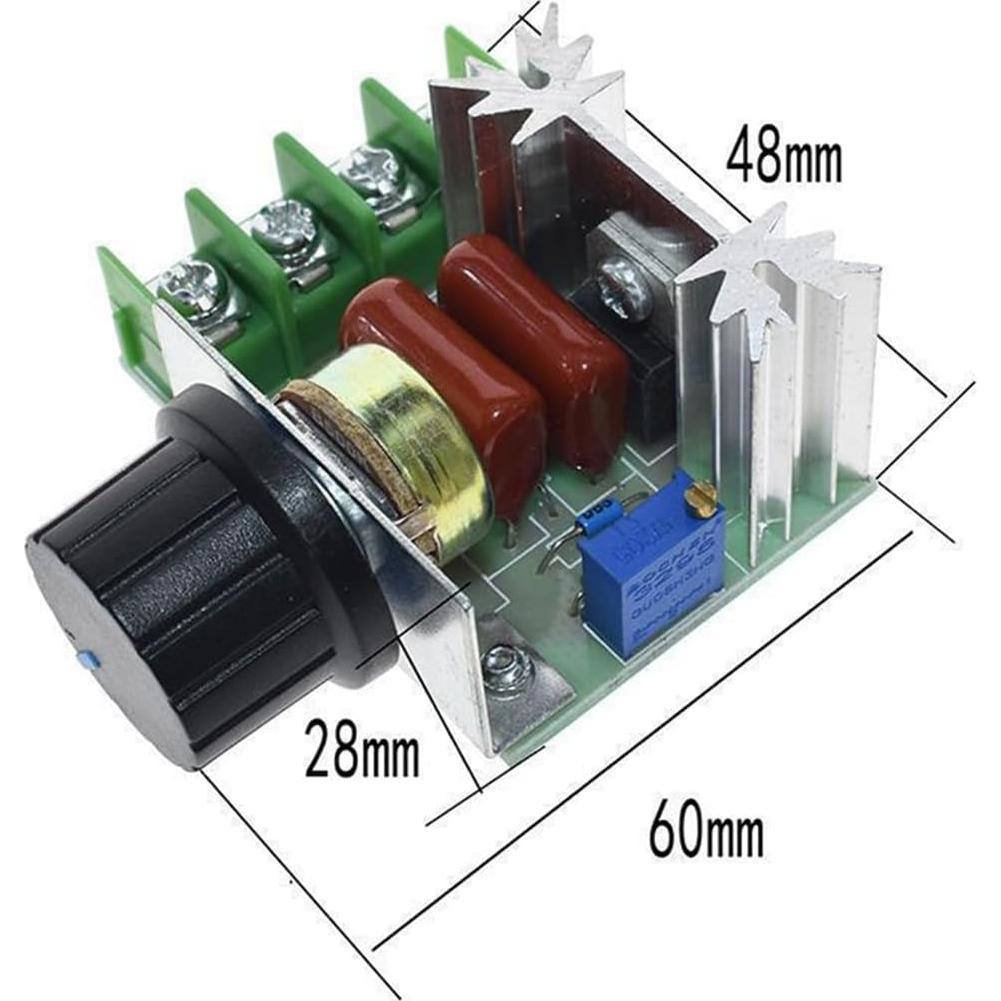 Módulo Control Velocidad Motor AC Sipytoph 2000W 50-220V