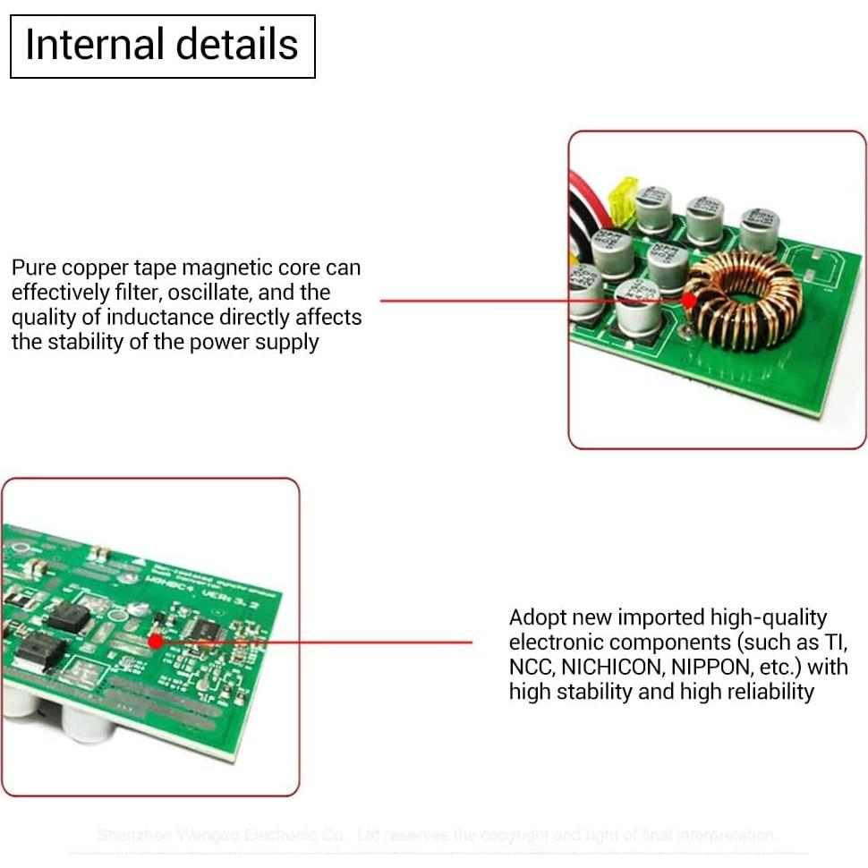 Convertidor 48V a 12V BANRIA 20A 240W IP68 para Carro de Golf