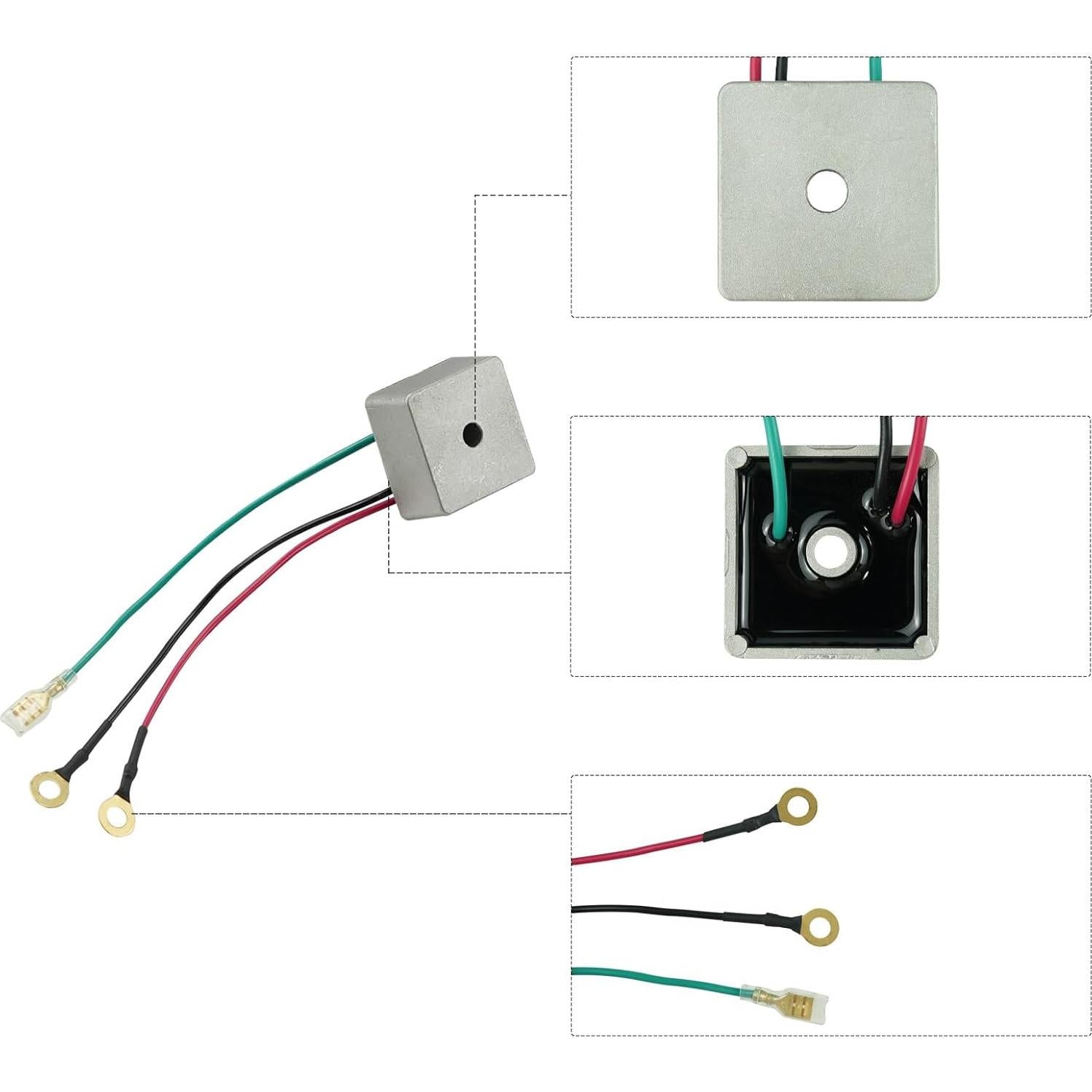 Regulador de Voltaje 12V Adorish 27739-G01 para Carrito de Golf