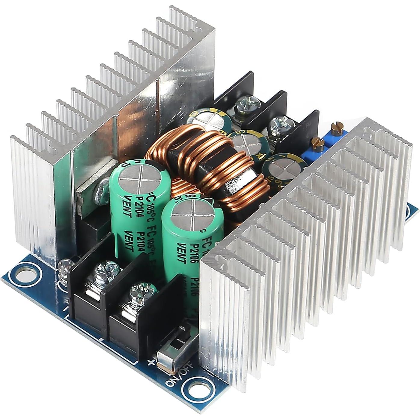 Módulo Regulador de Voltaje Ajustable 20A XIITIA DC 6-40V