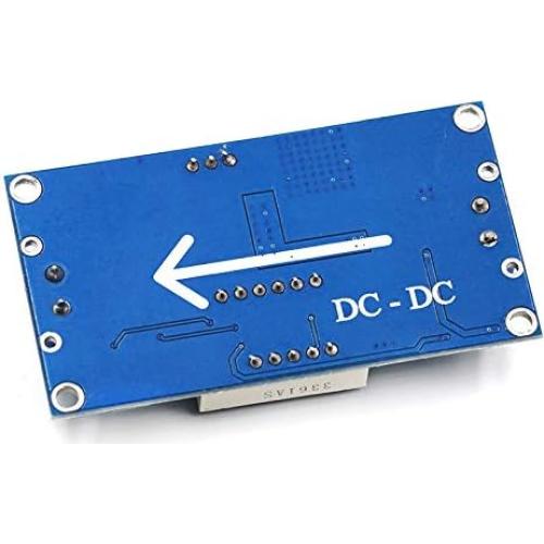 Paquete de 2 Convertidores Buck LM2596 con Pantalla LED 12V 5V