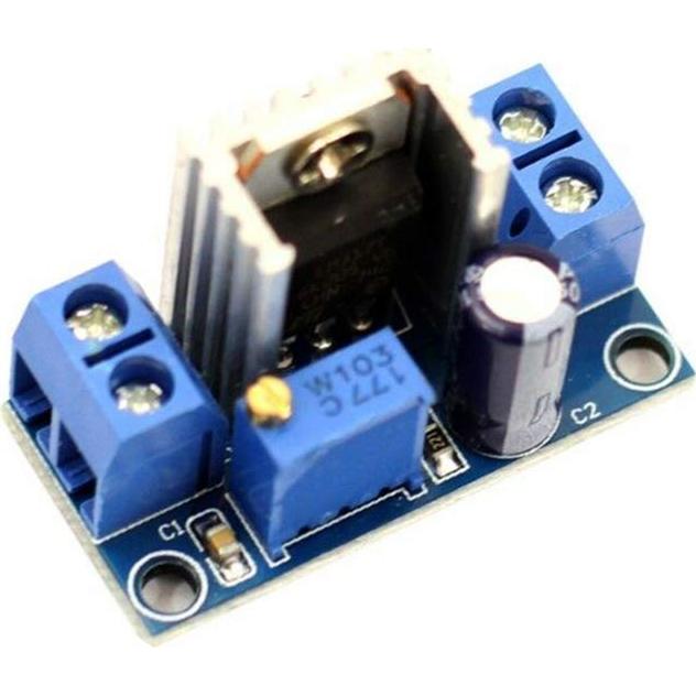 Módulo Regulador de Voltaje Ajustable DEVMO LM317 2PCS
