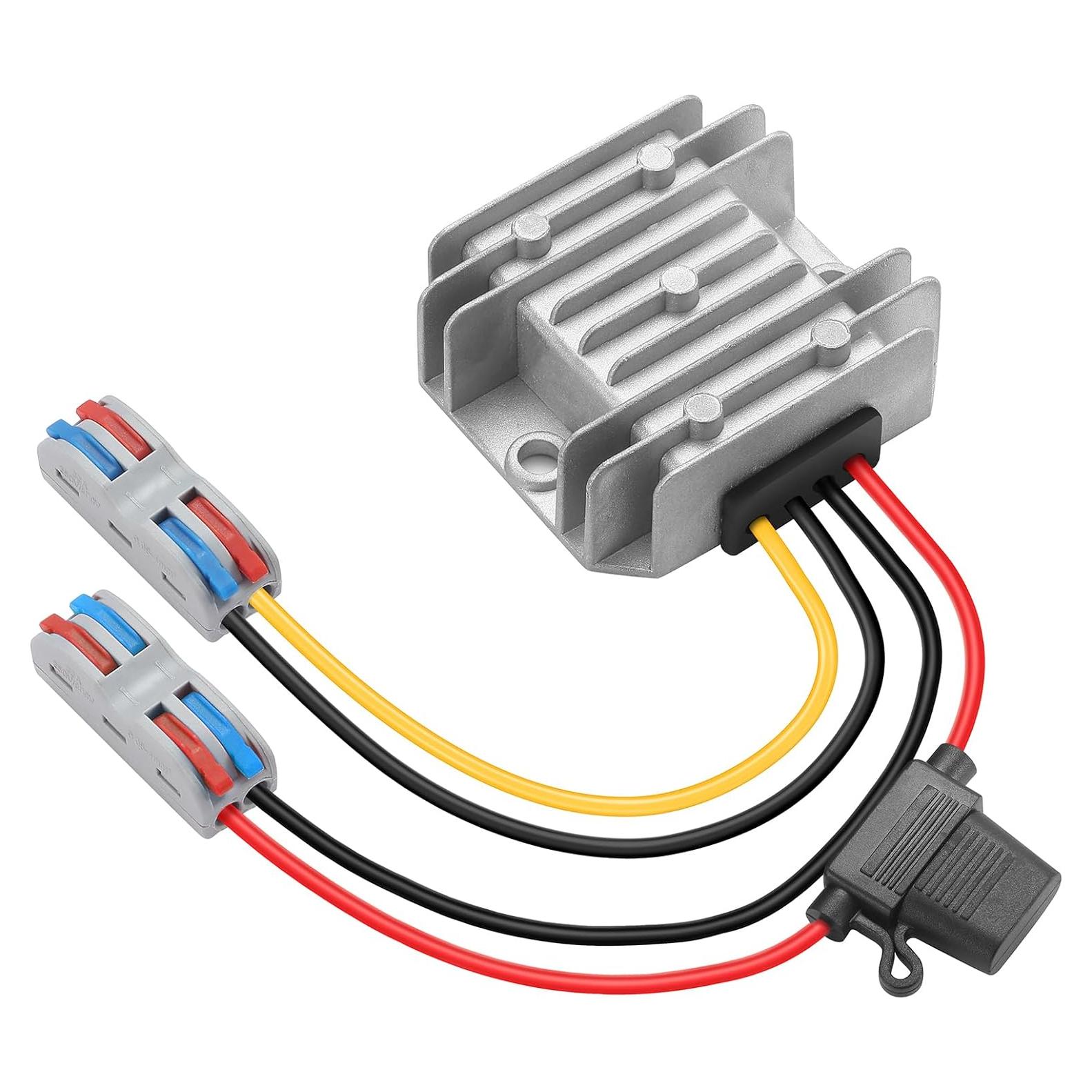 Convertidor de Potencia YBBOTT 10-22V a 24V 3A 72W IP67