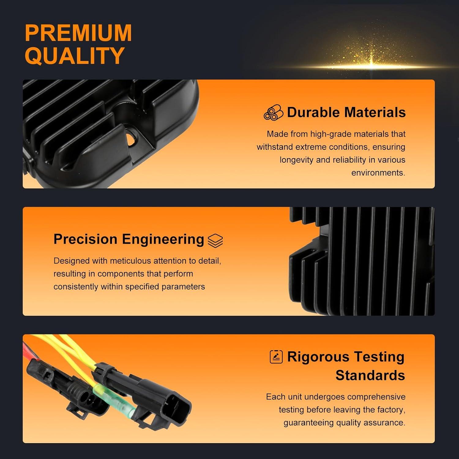 Regulador Rectificador de Voltaje ASAPE Compatible Polaris