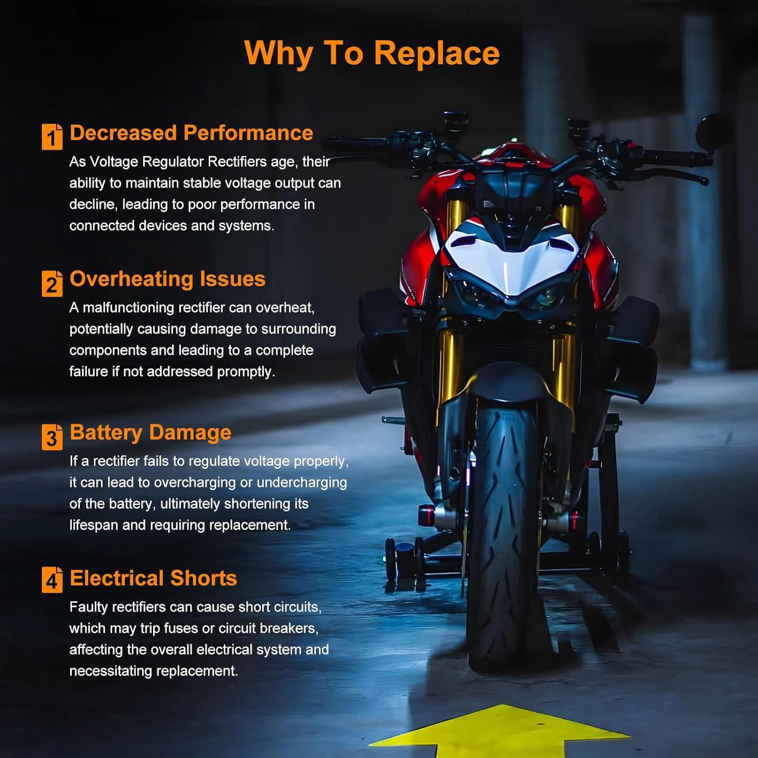 Regulador Rectificador de Voltaje ASAPE Compatible Polaris