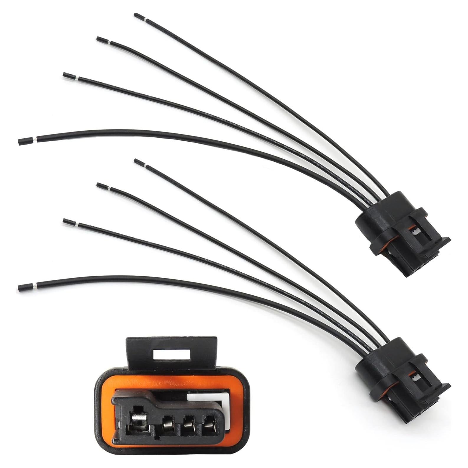 Conector de Regulador de Voltaje HiSport 12V 2PCS para Alternadores