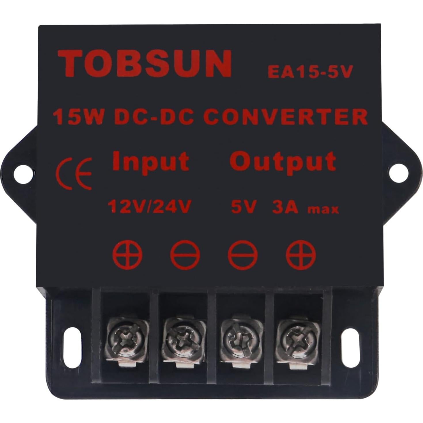 Paquete de 2 Reguladores 12V/24V a 5V 3A DWEII