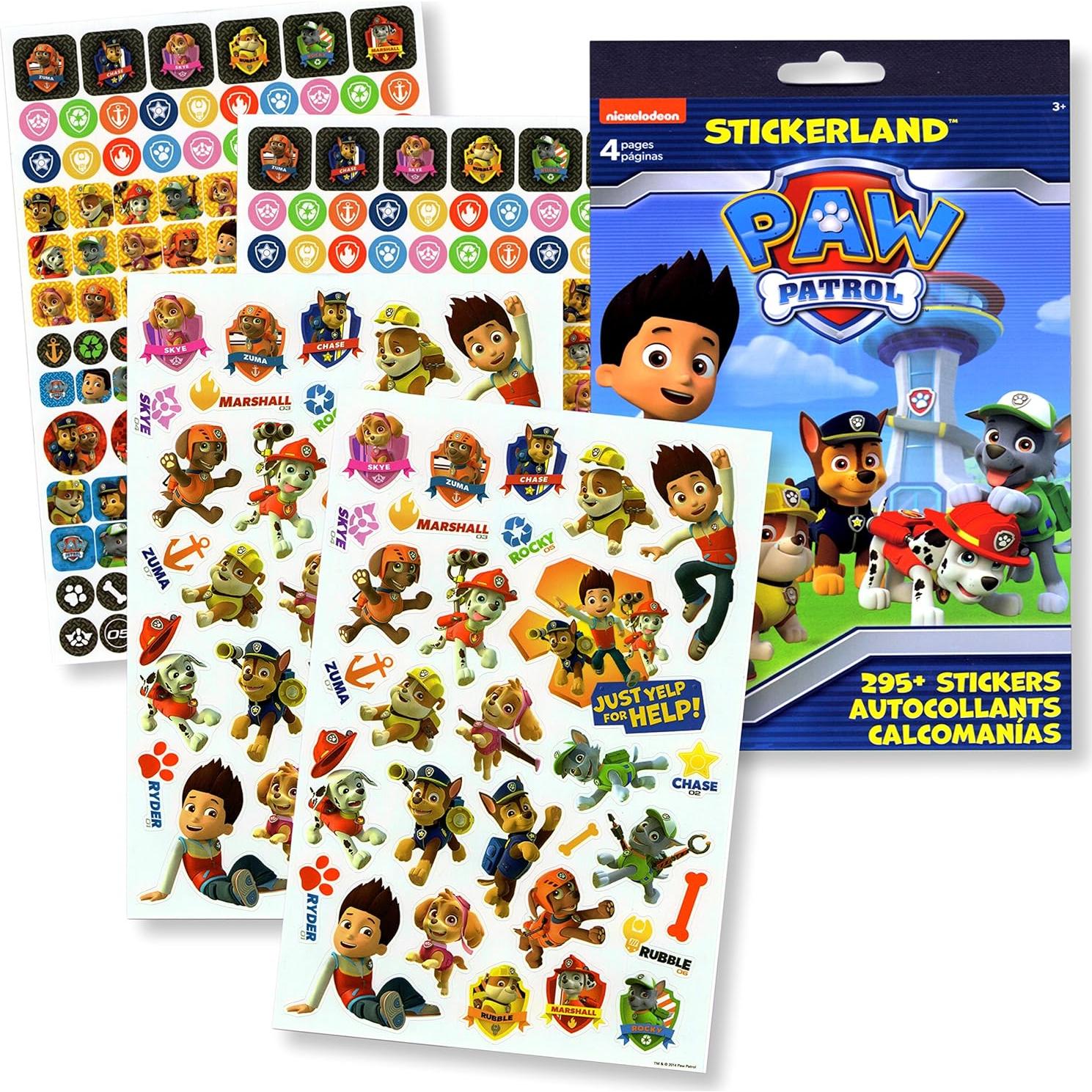 Conjunto de Actividades PAW Patrol - Libro y Stickers