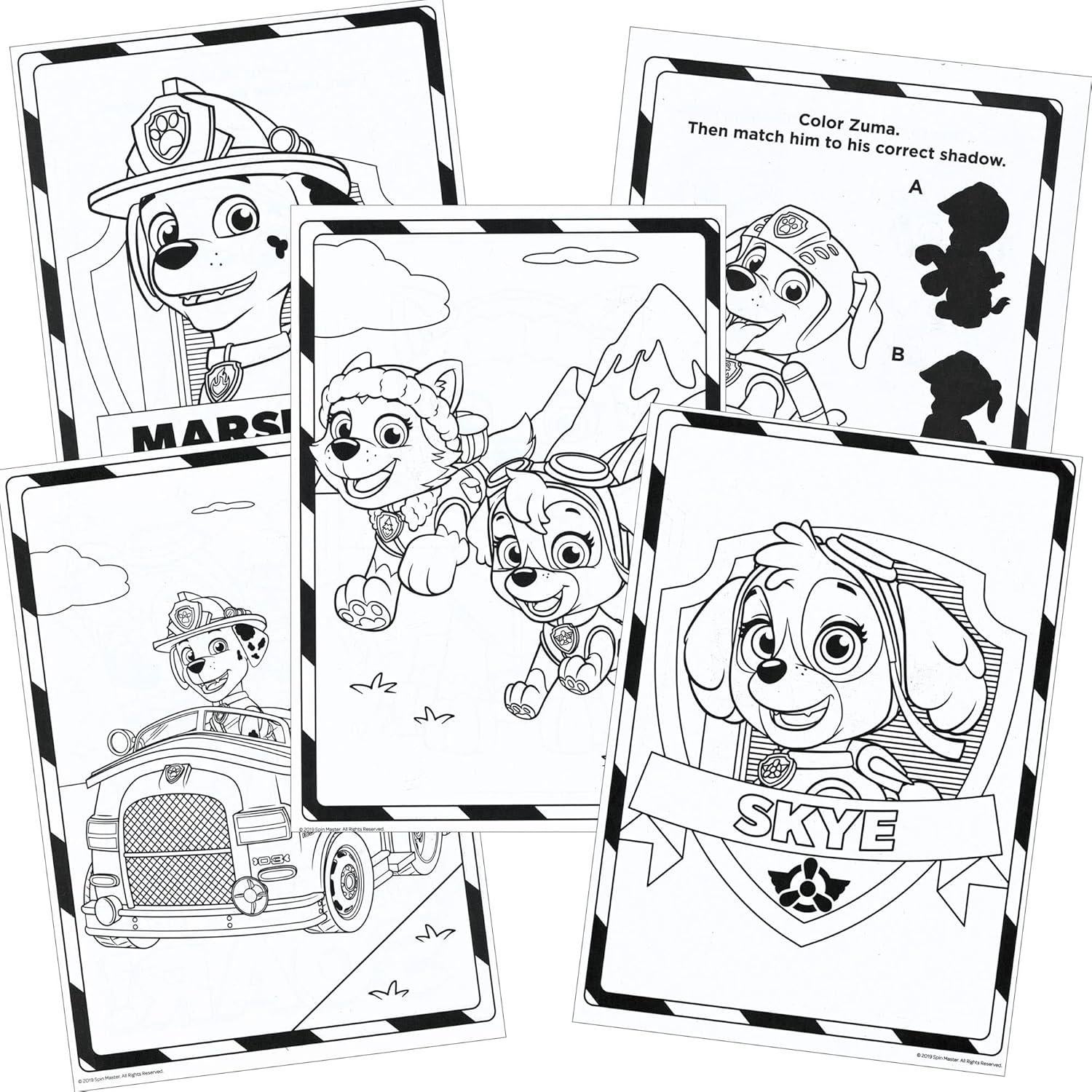 Conjunto de Actividades PAW Patrol - Libro y Stickers