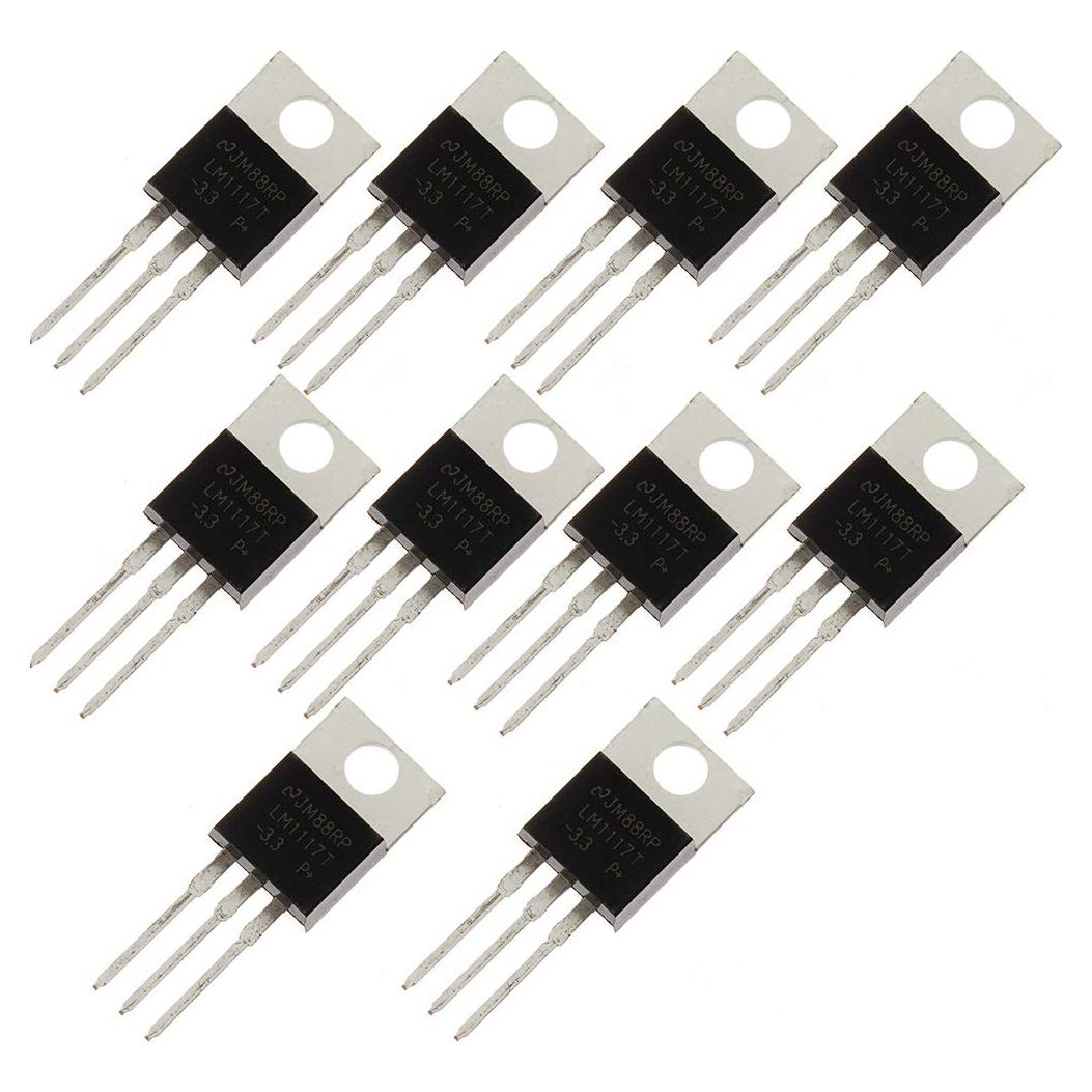 10 Reguladores de Voltaje LM1117T-3.3V Bridgold 1A