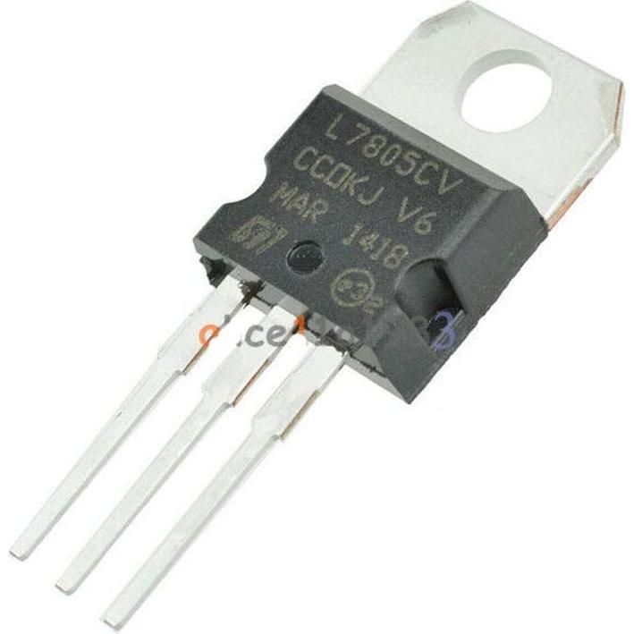 Regulador de Voltaje IC LM7805 Gump's grocery 20 Piezas