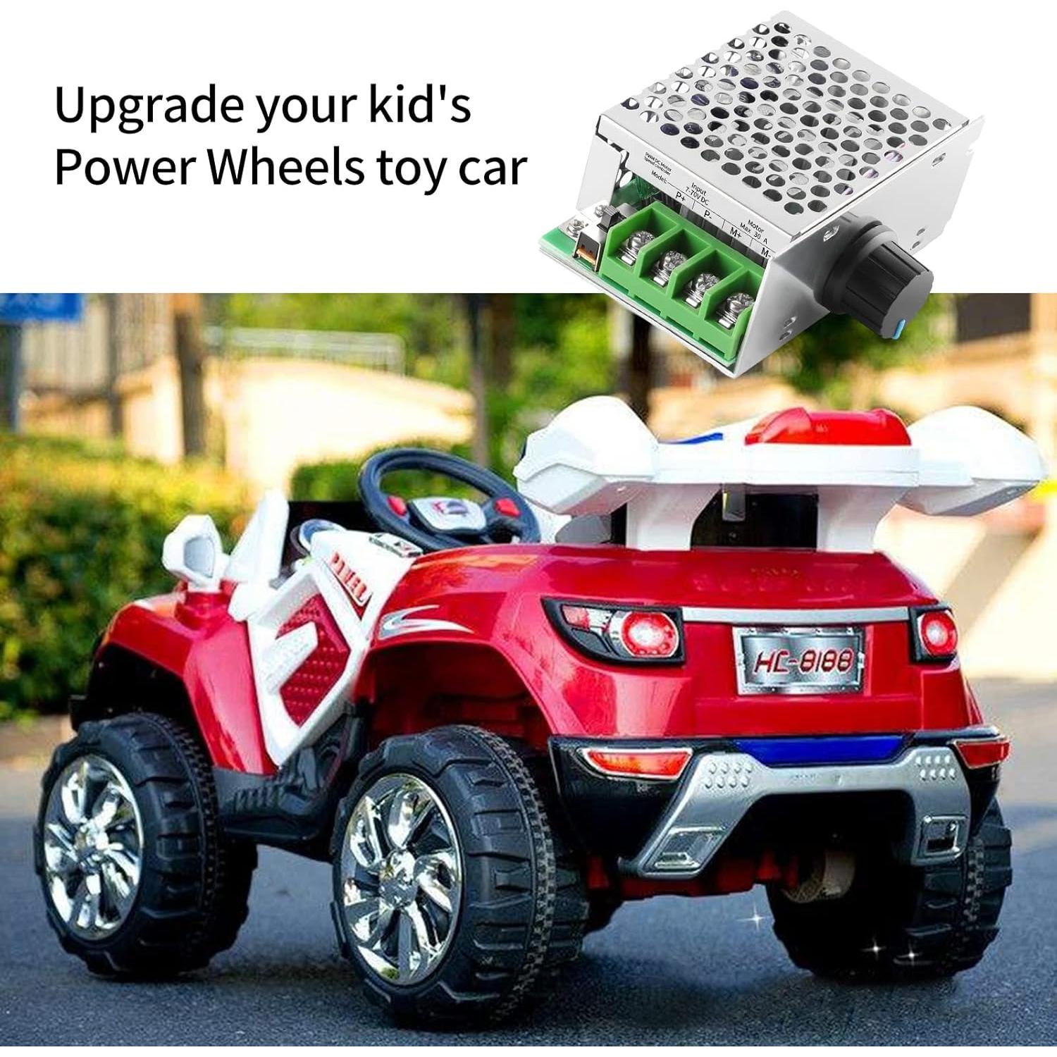 Controlador de Velocidad Motor DC PWM Enmja 7-70V 30A Ajustable