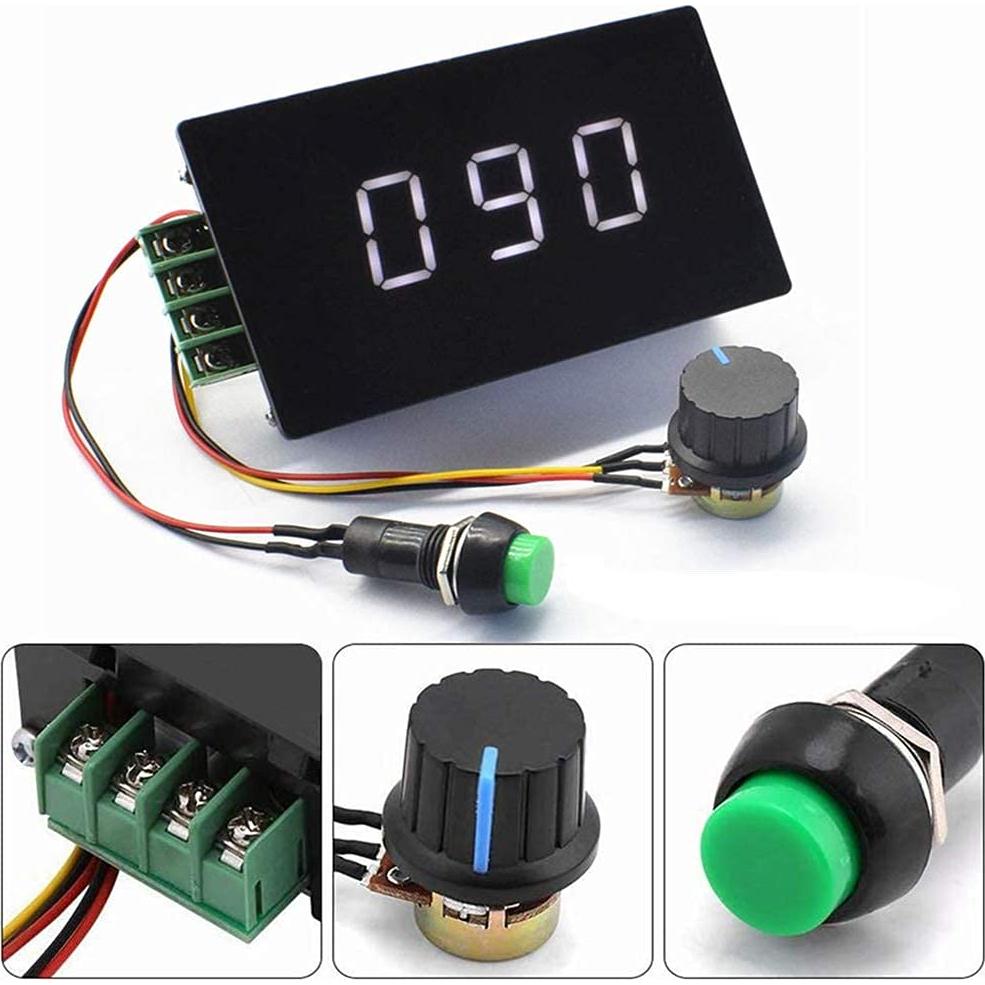 Controlador de Velocidad de Motor DC PWM 30A 6-60V Puly