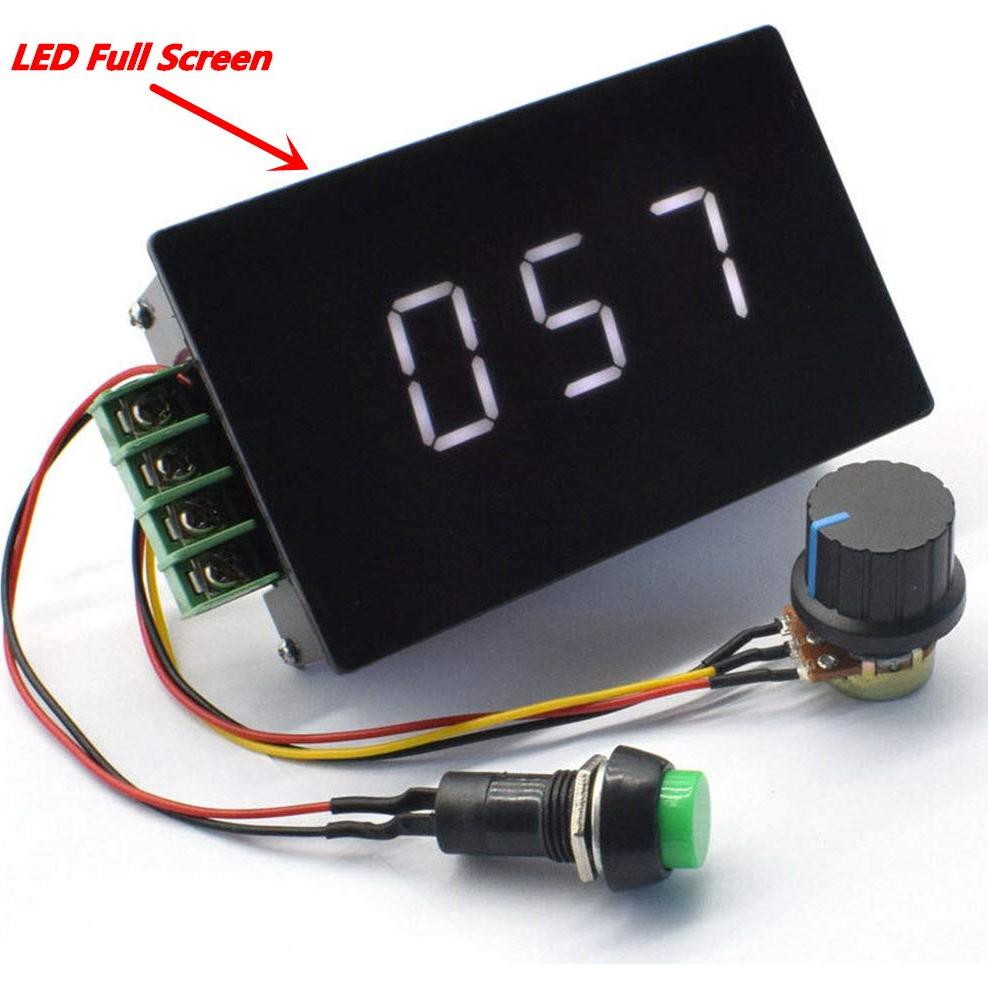 Controlador de Velocidad de Motor DC PWM 30A 6-60V Puly