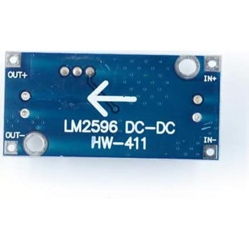 6 Paquete Regulador de Voltaje LM2596 QEBIDUM 3A Ajustable