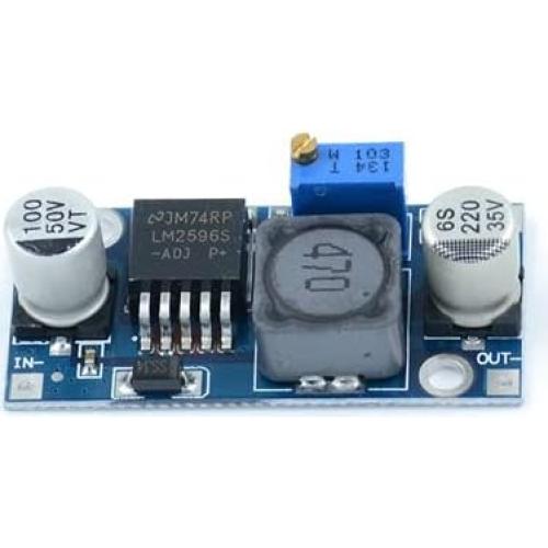 6 Paquete Regulador de Voltaje LM2596 QEBIDUM 3A Ajustable