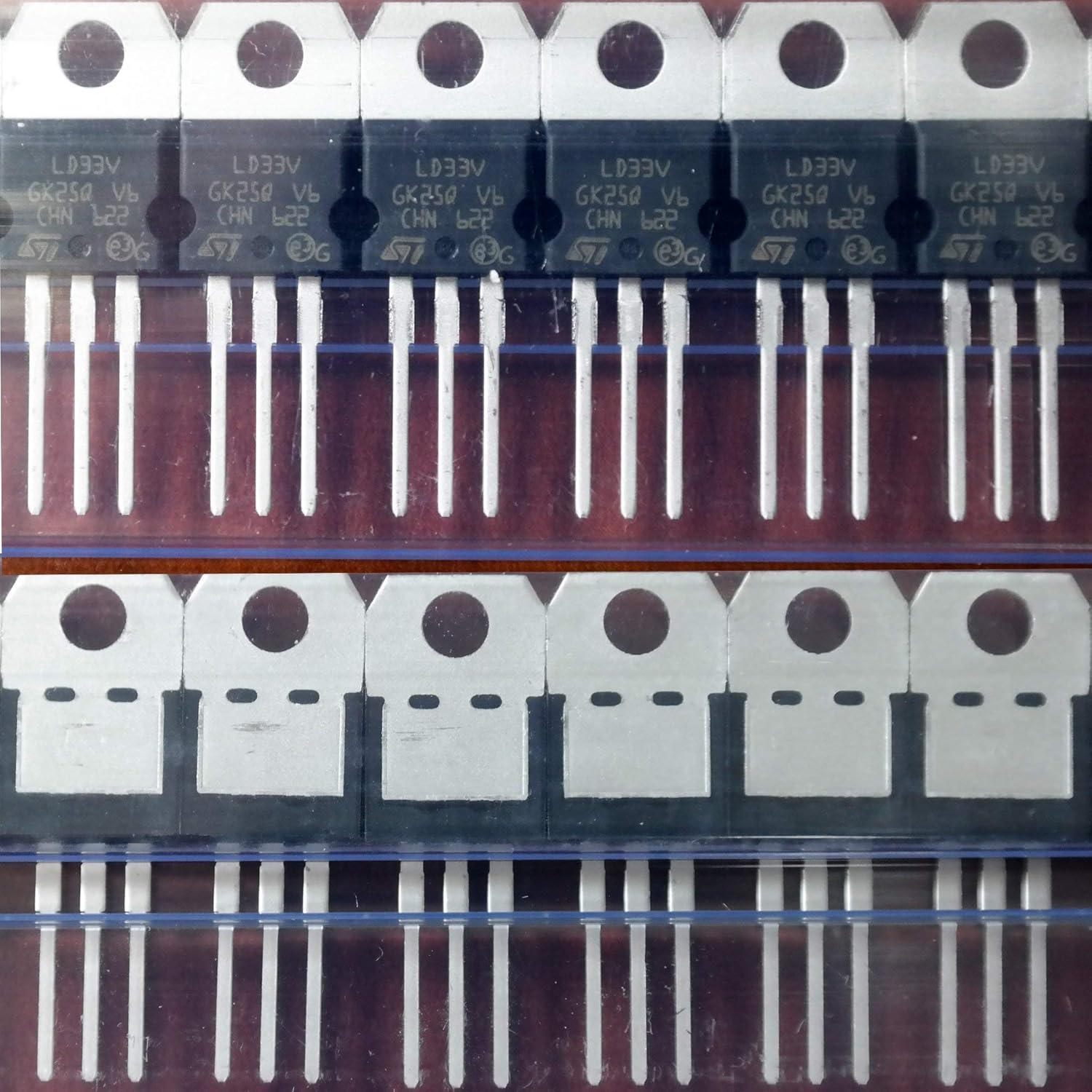 Regulador de Voltaje Lineal STMicroelectronics LD1117V33 3.3V