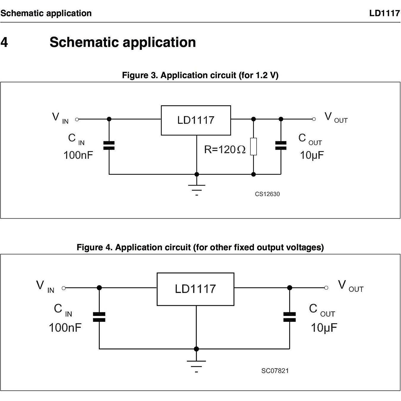 Regulador de Voltaje Lineal STMicroelectronics LD1117V33 3.3V