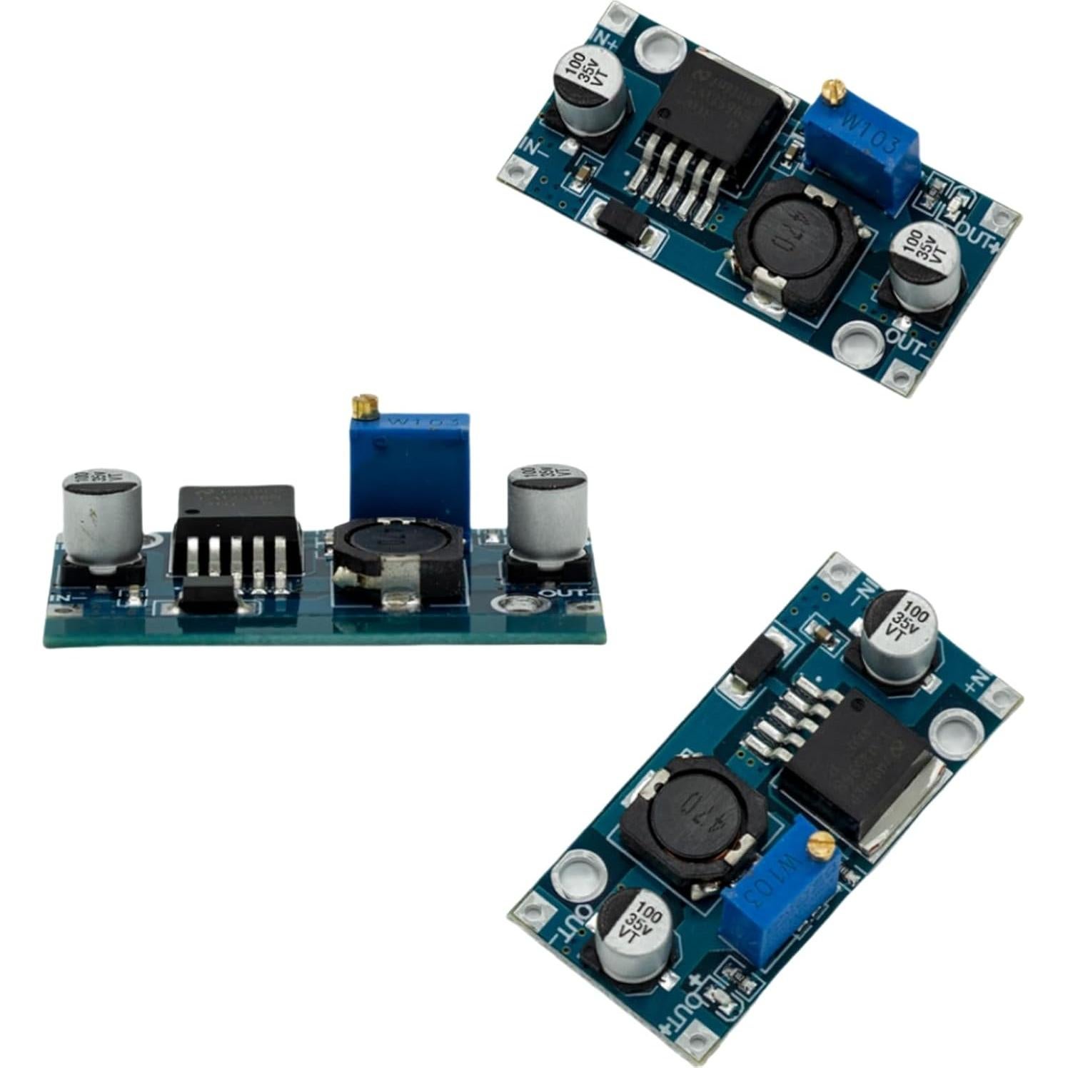 Módulo Convertidor Buck DC-DC LM2596S 3A Ajustable 1.25-35V