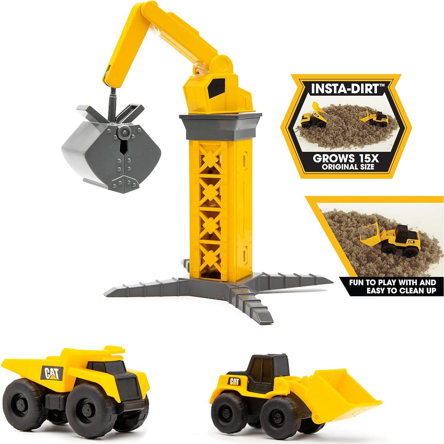 Juguete de Construcción CAT Paquete de Tierra 2 Vehículos