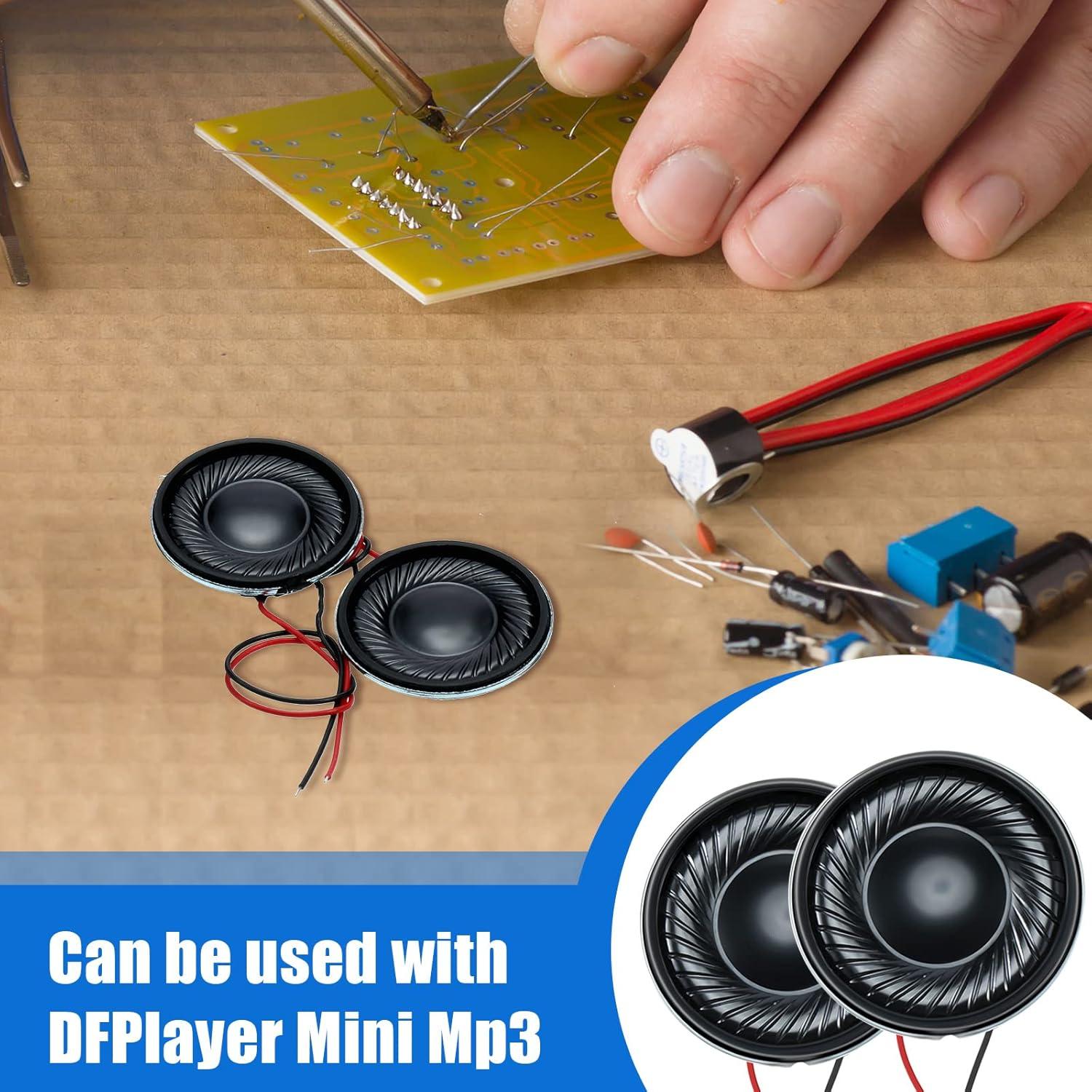 Altavoces Multimedia Weewooday 6 Pcs 2W 8 Ohm 2.79cm