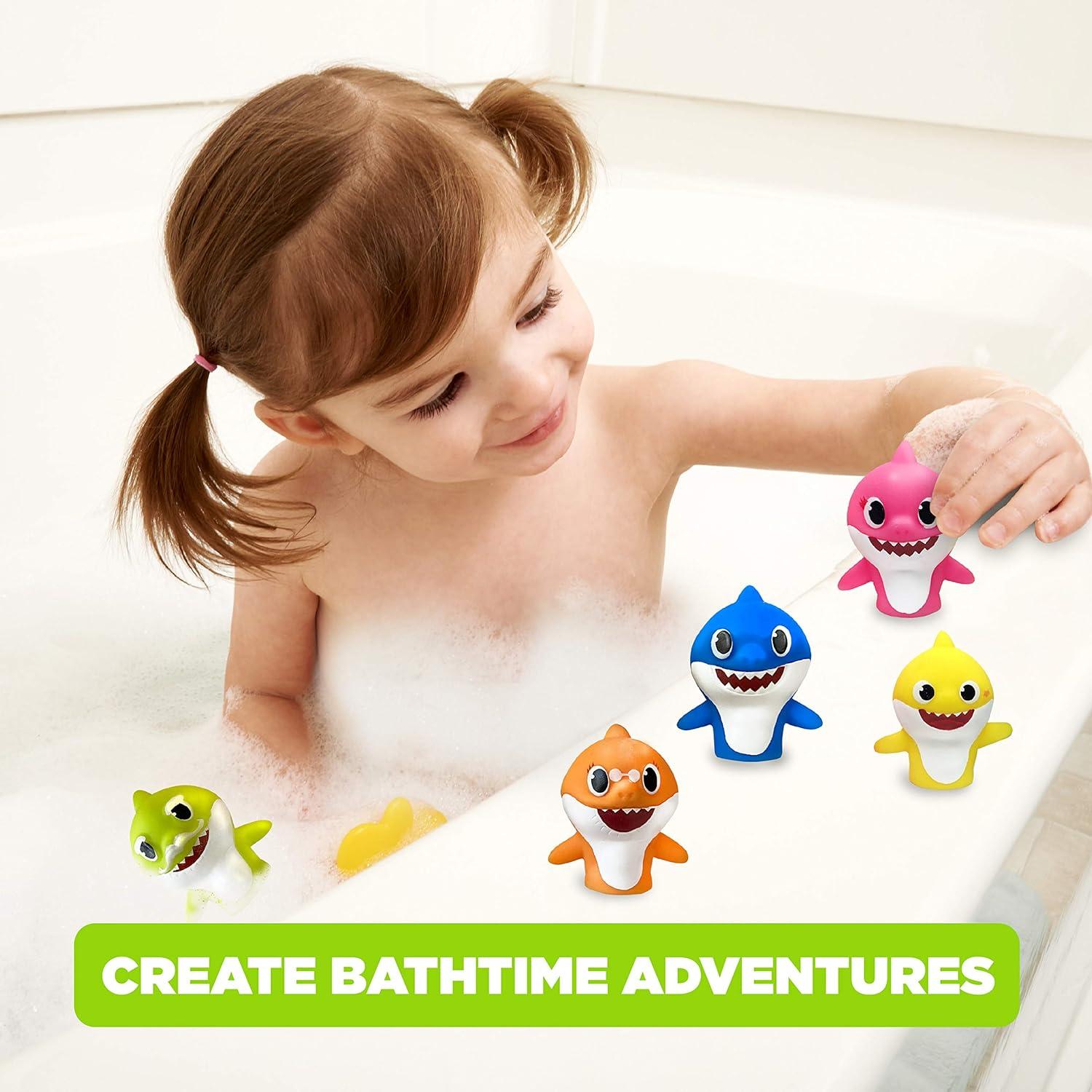 Conjunto de 10 Marionetas de Dedo Baby Shark y PAW Patrol