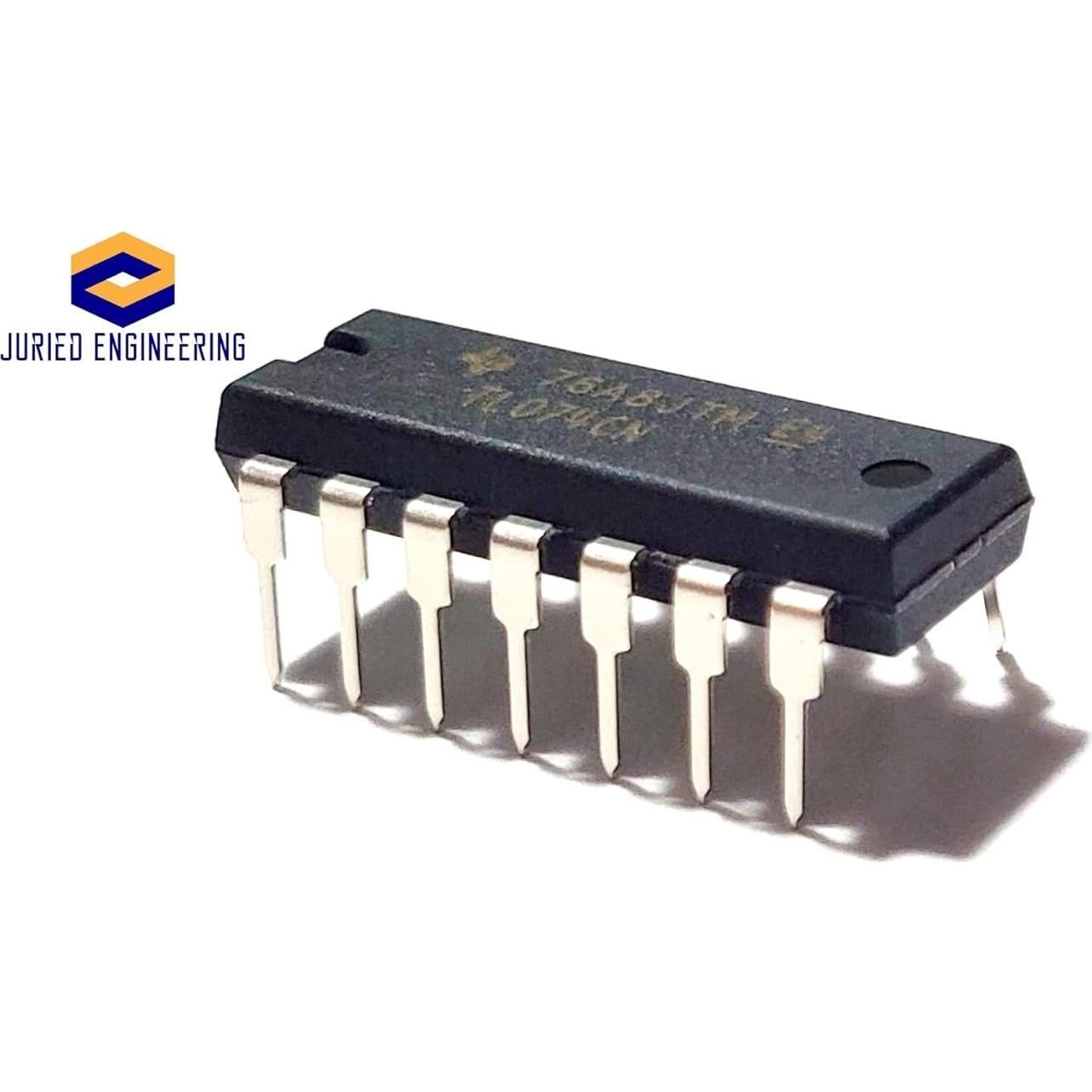 Amplificador Operacional Cuádruple TL074CN TI - Bajo Ruido 15 Unidades