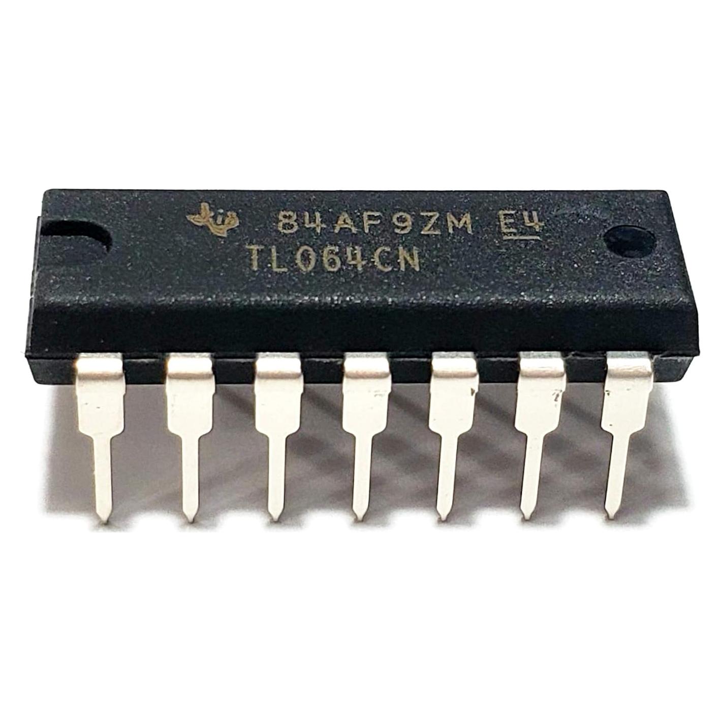 Amplificador Operacional TL064CN JFET Bajo Consumo - Paquete de 5