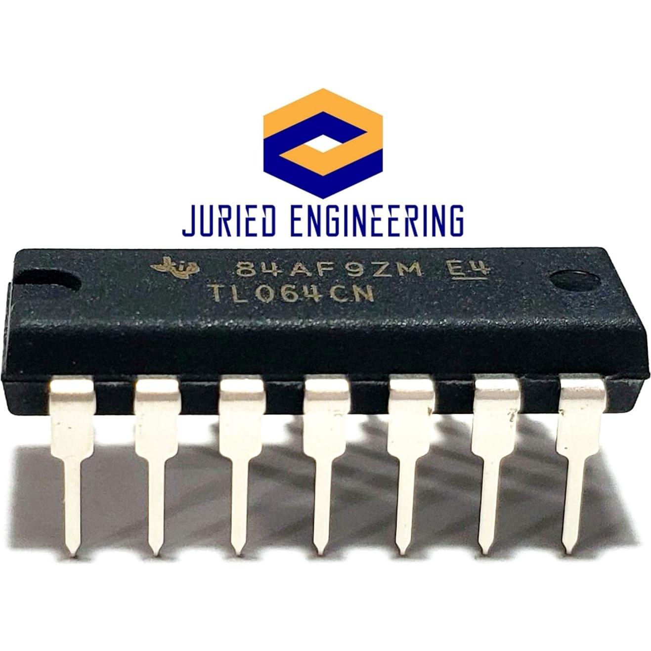 Amplificador Operacional TL064CN JFET Bajo Consumo - Paquete de 5