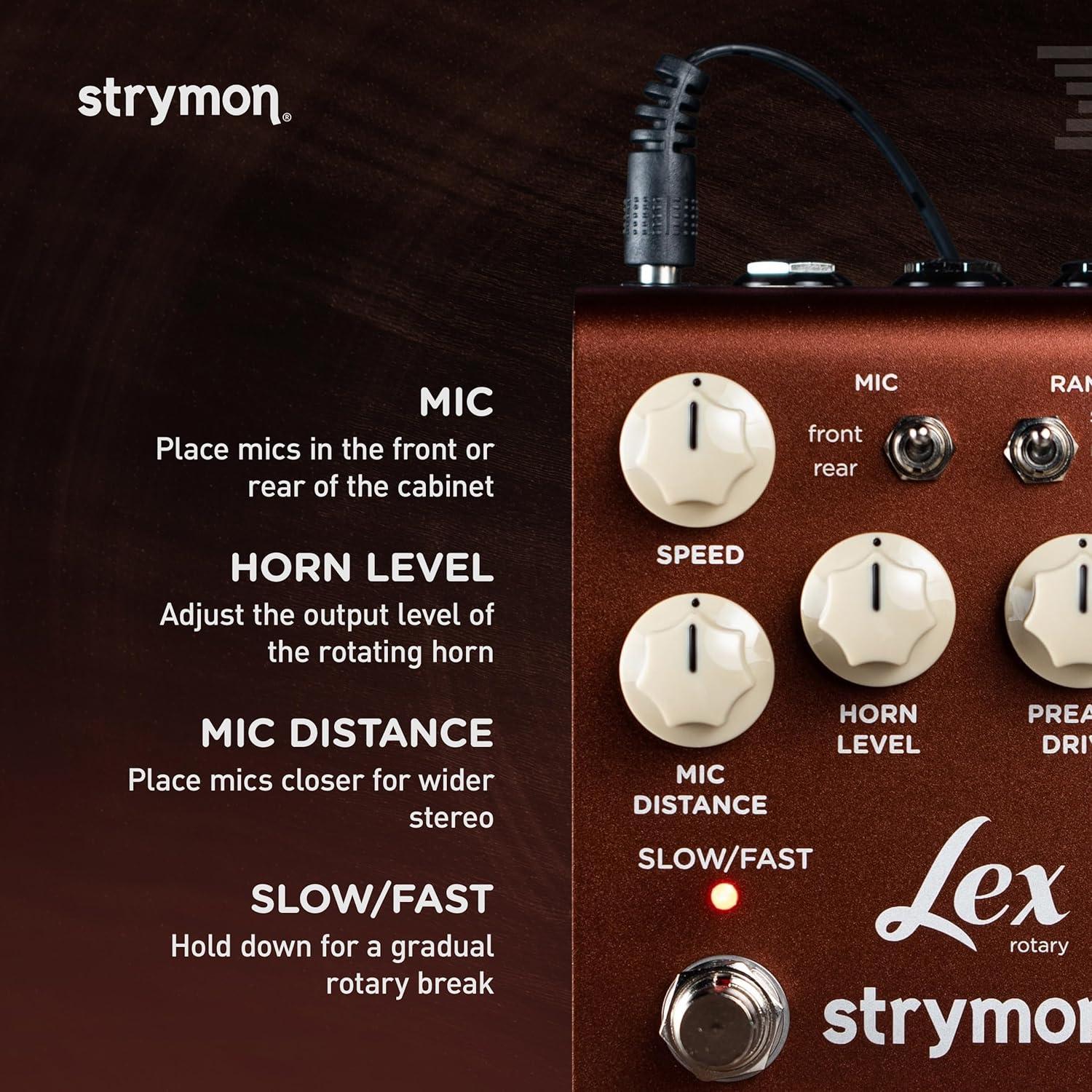 Pedal de Efectos Strymon Lex V2 Altavoz Rotatorio 9V