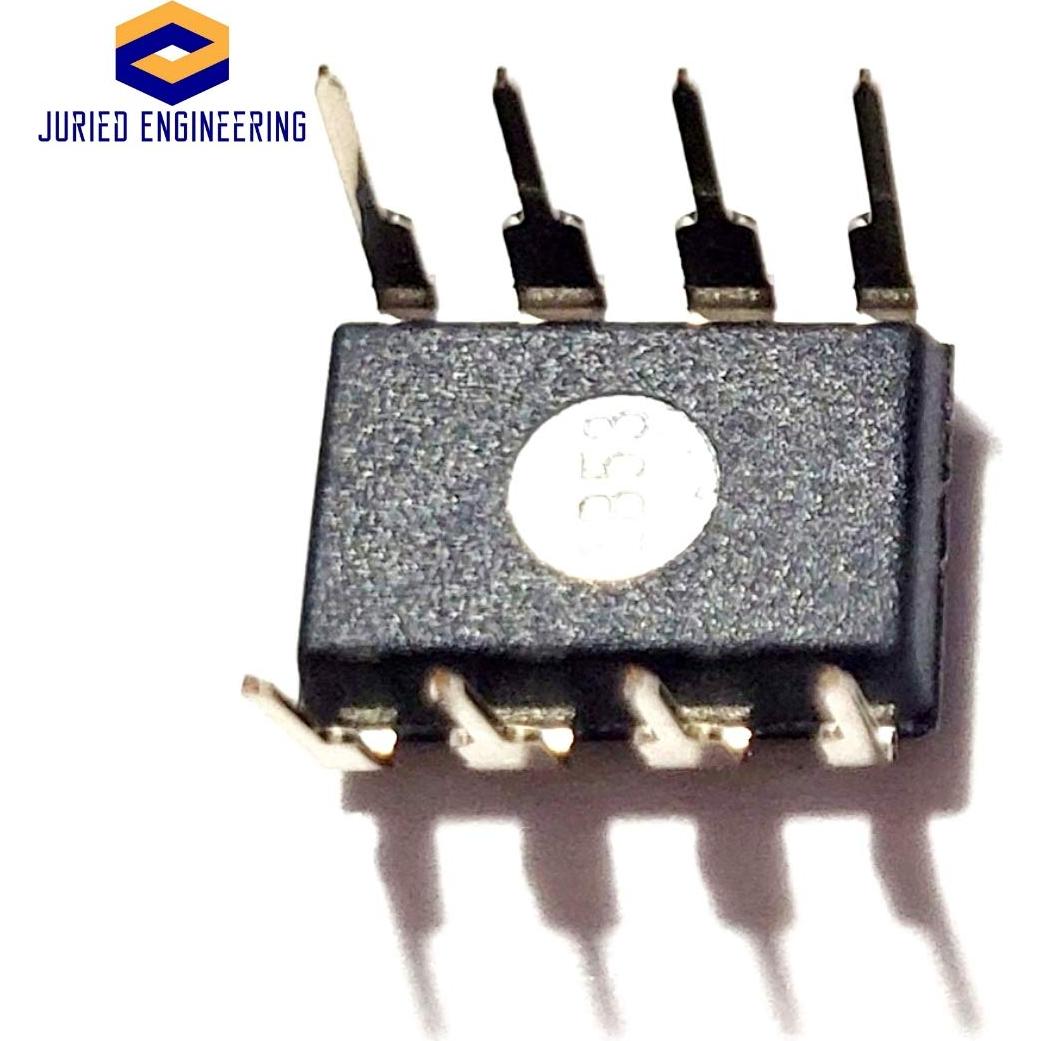 Amplificador Operacional TL072CP JFET Bajo Ruido DIP-8 (Paquete de 5)