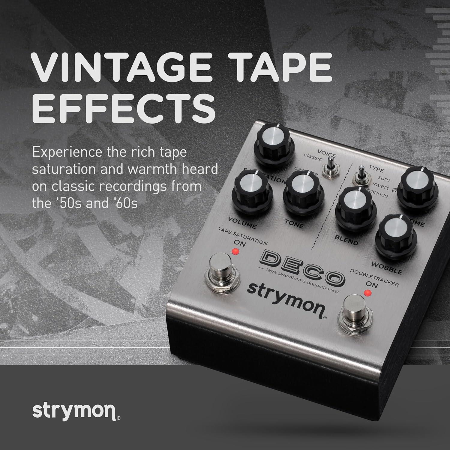 Pedal de Efectos Strymon Deco V2 para Guitarra y Sintetizadores