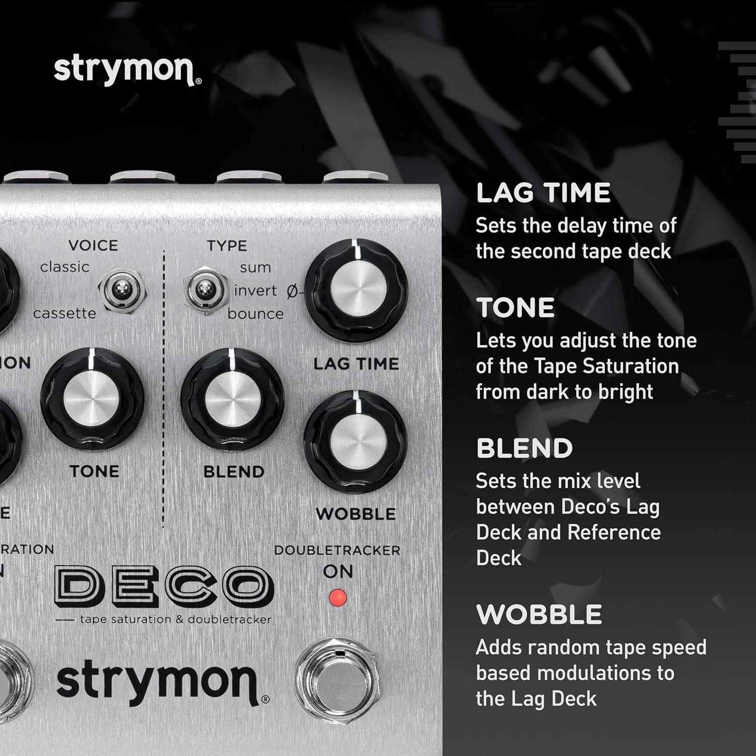 Pedal de Efectos Strymon Deco V2 para Guitarra y Sintetizadores