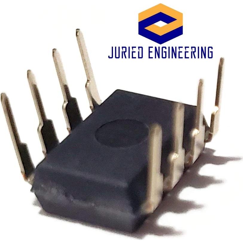 Amplificador Operacional JFET TL071CP TI Bajo Ruido DIP-8 (Paquete de 5)