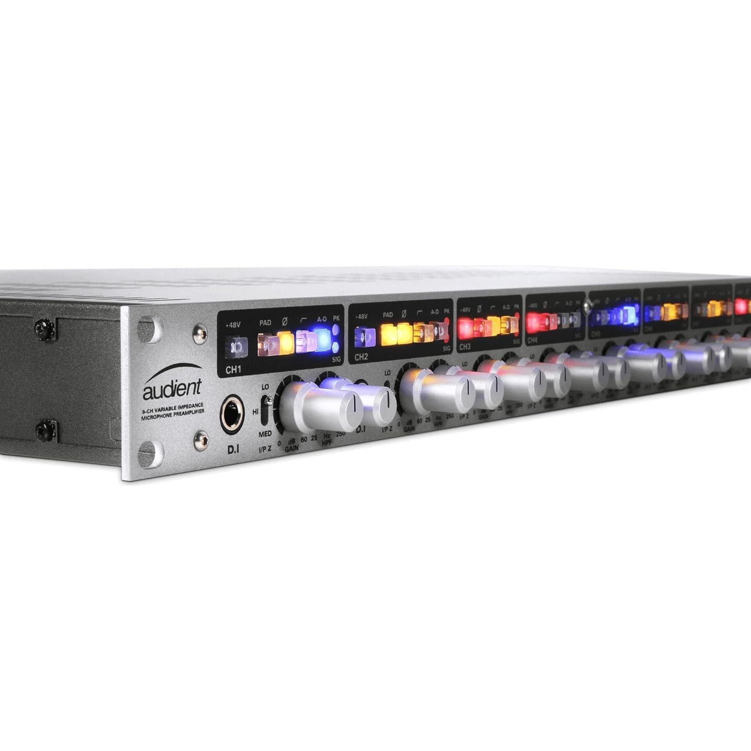Preamplificador de Micrófono Audient ASP880 8 Canales Negro