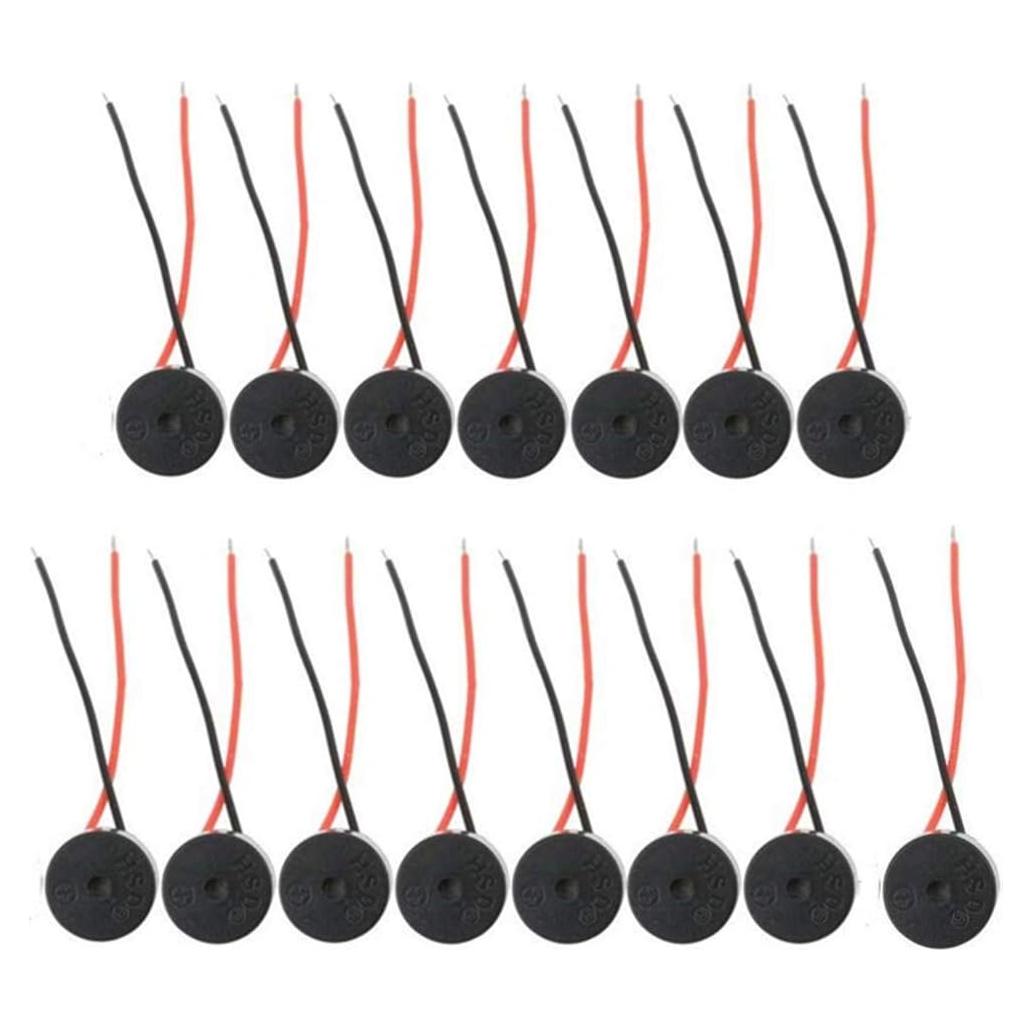 15 Zumbadores Electrónicos Activos 85dB DC 3-12V bnafes