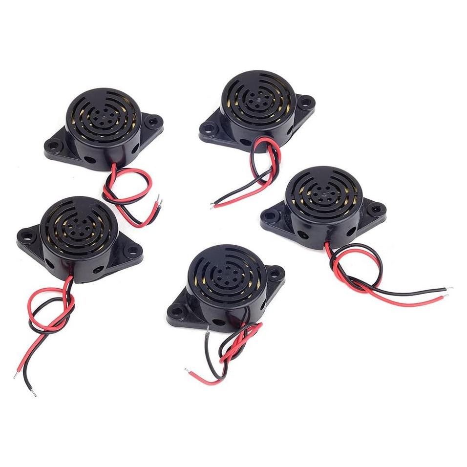 5 Piezas Zumbador Electrónico Alarma 3-24V Qianxin CYT1083