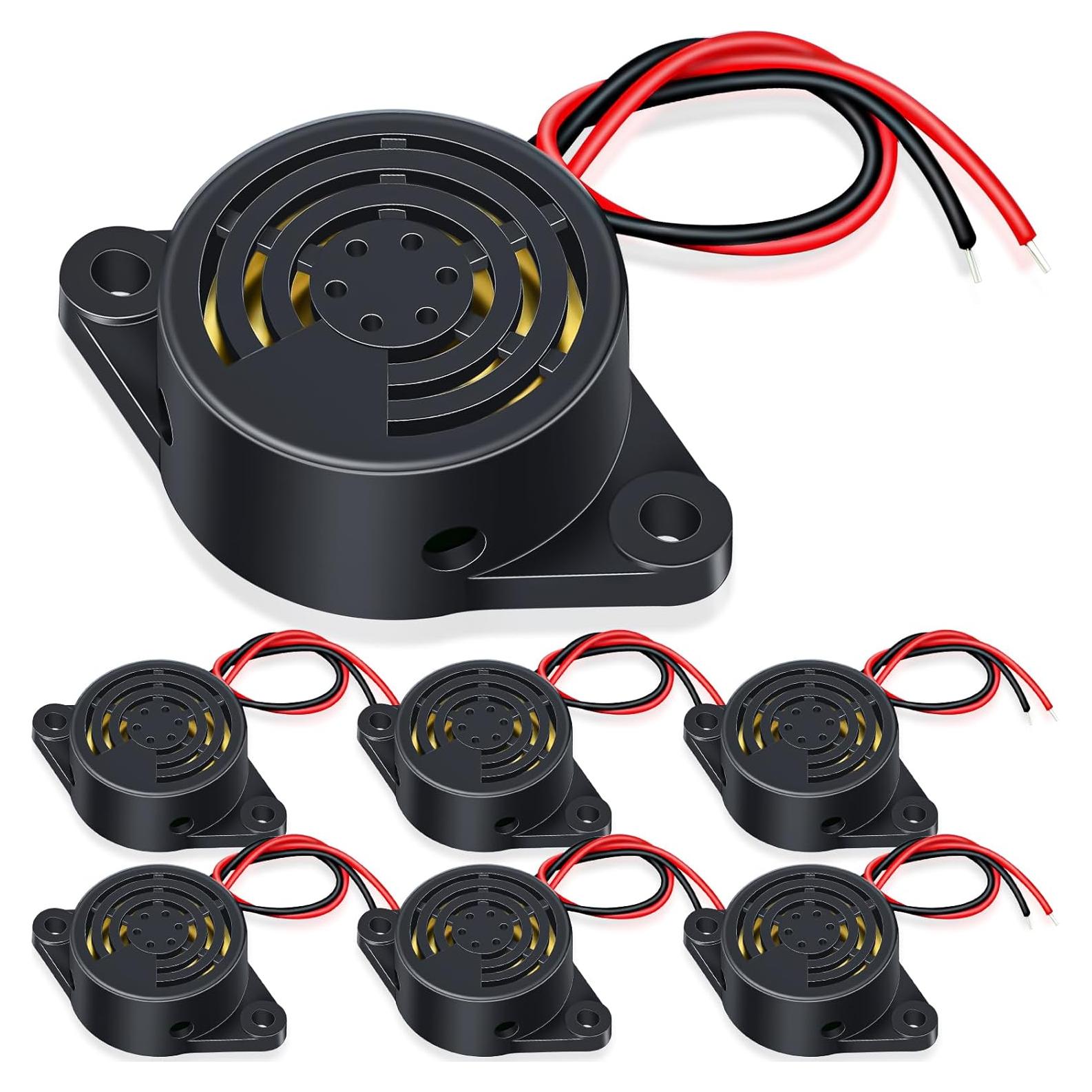 Zumbador Electrónico Activo Geiserailie 6 Pcs 95 dB 12V