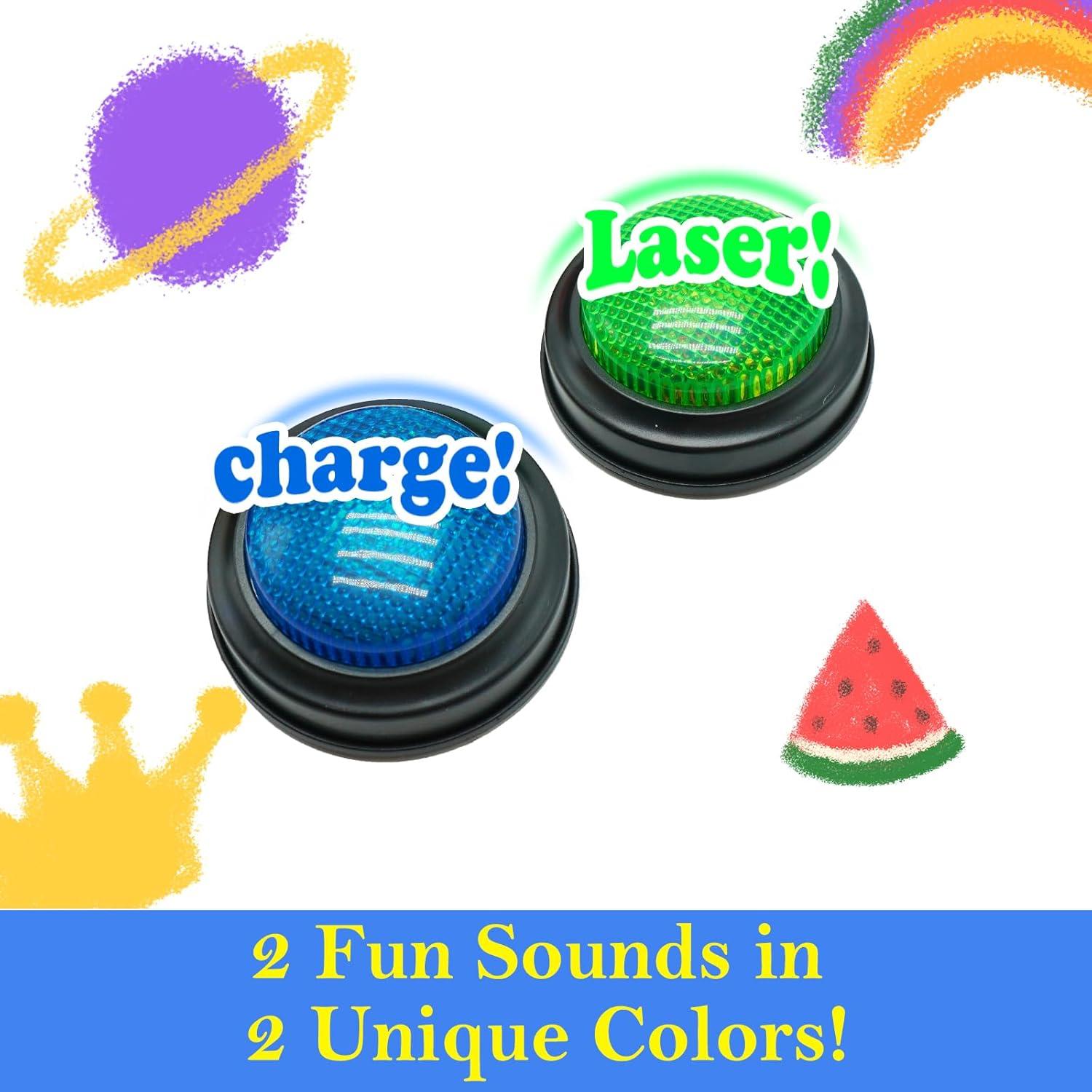 Paquete de 2 Timbres de Respuesta Gelabur para Juegos