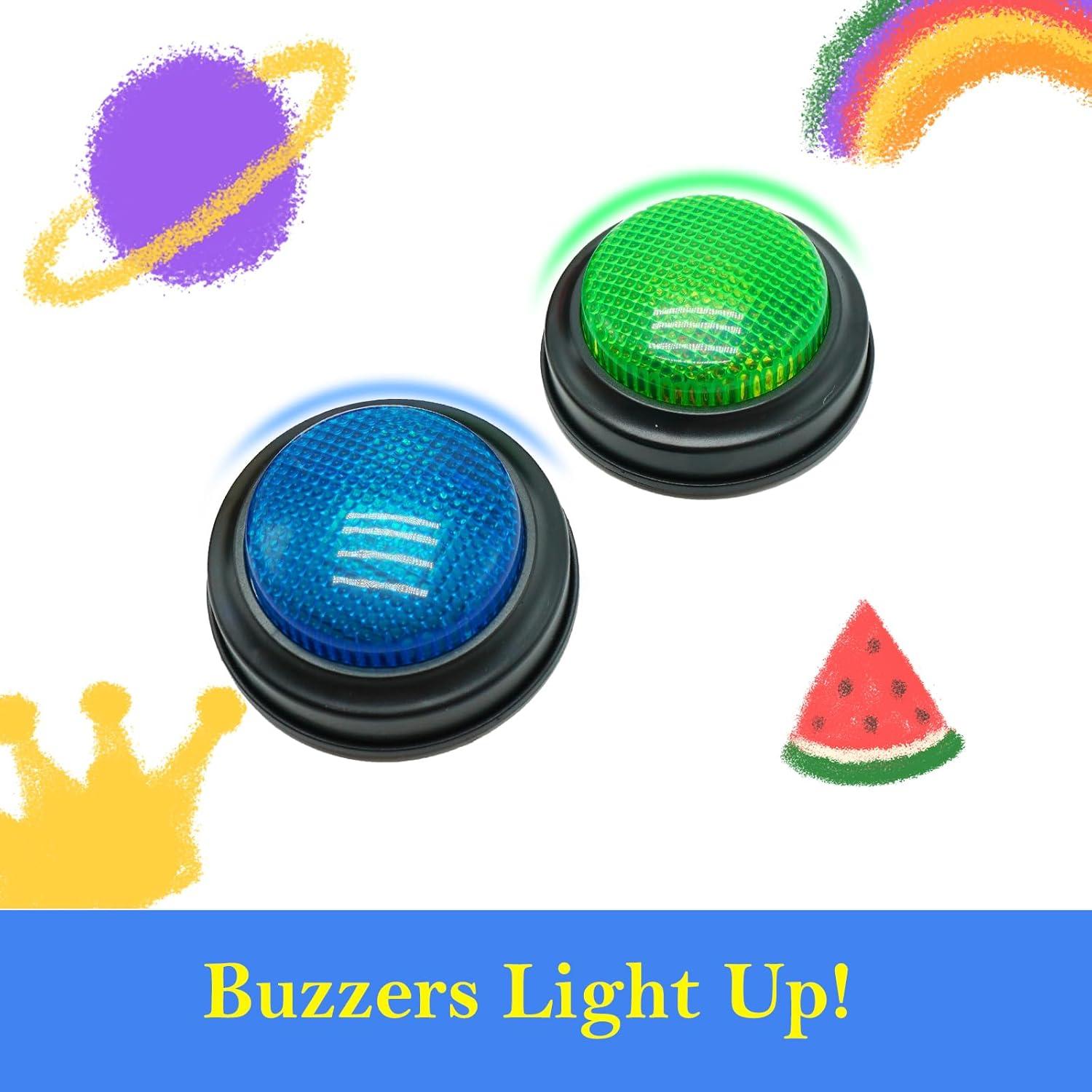 Paquete de 2 Timbres de Respuesta Gelabur para Juegos